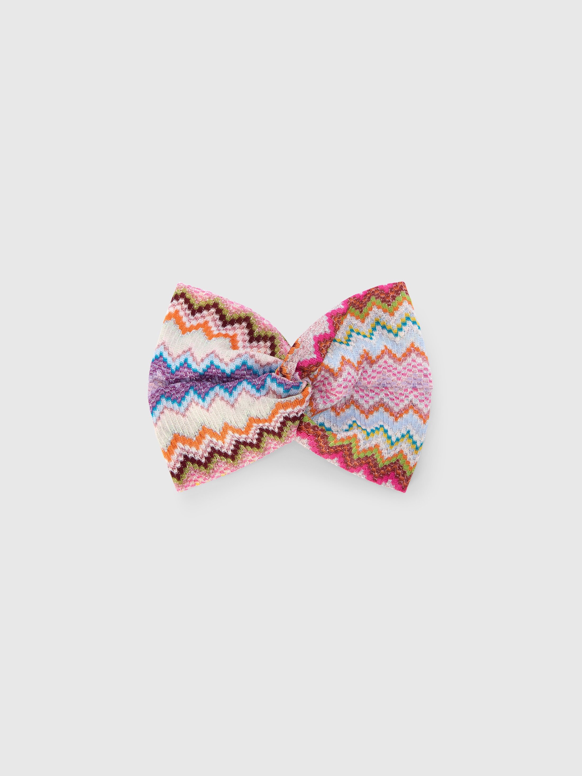 Missoni - Bandeau pour cheveux motif zigzag effet pixel Femme Multicolore Taille UNIC 168 €