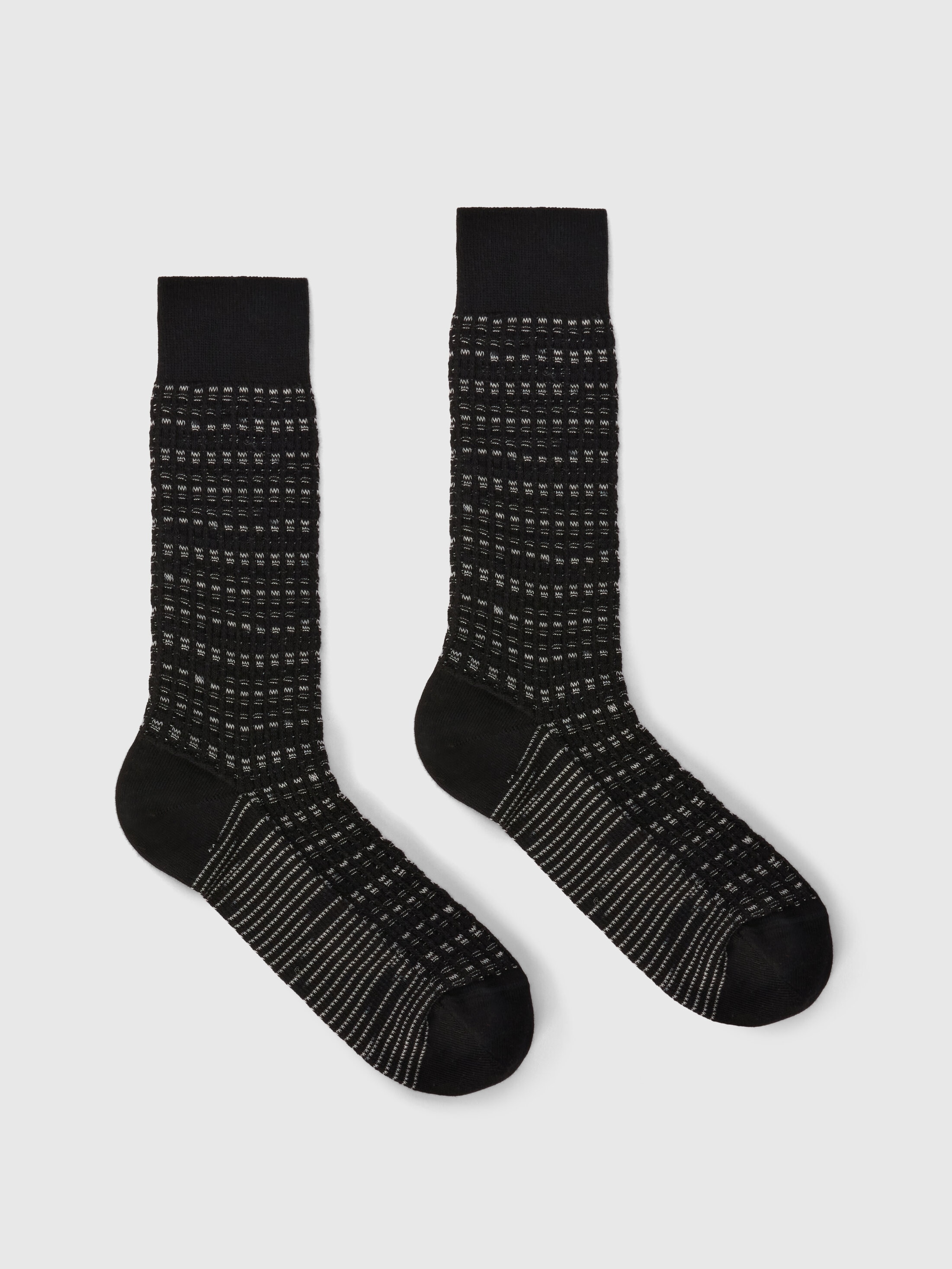 Missoni - Chaussettes mi-longues en mlange de coton motif carreaux Homme Multicolore Taille S 35 €
