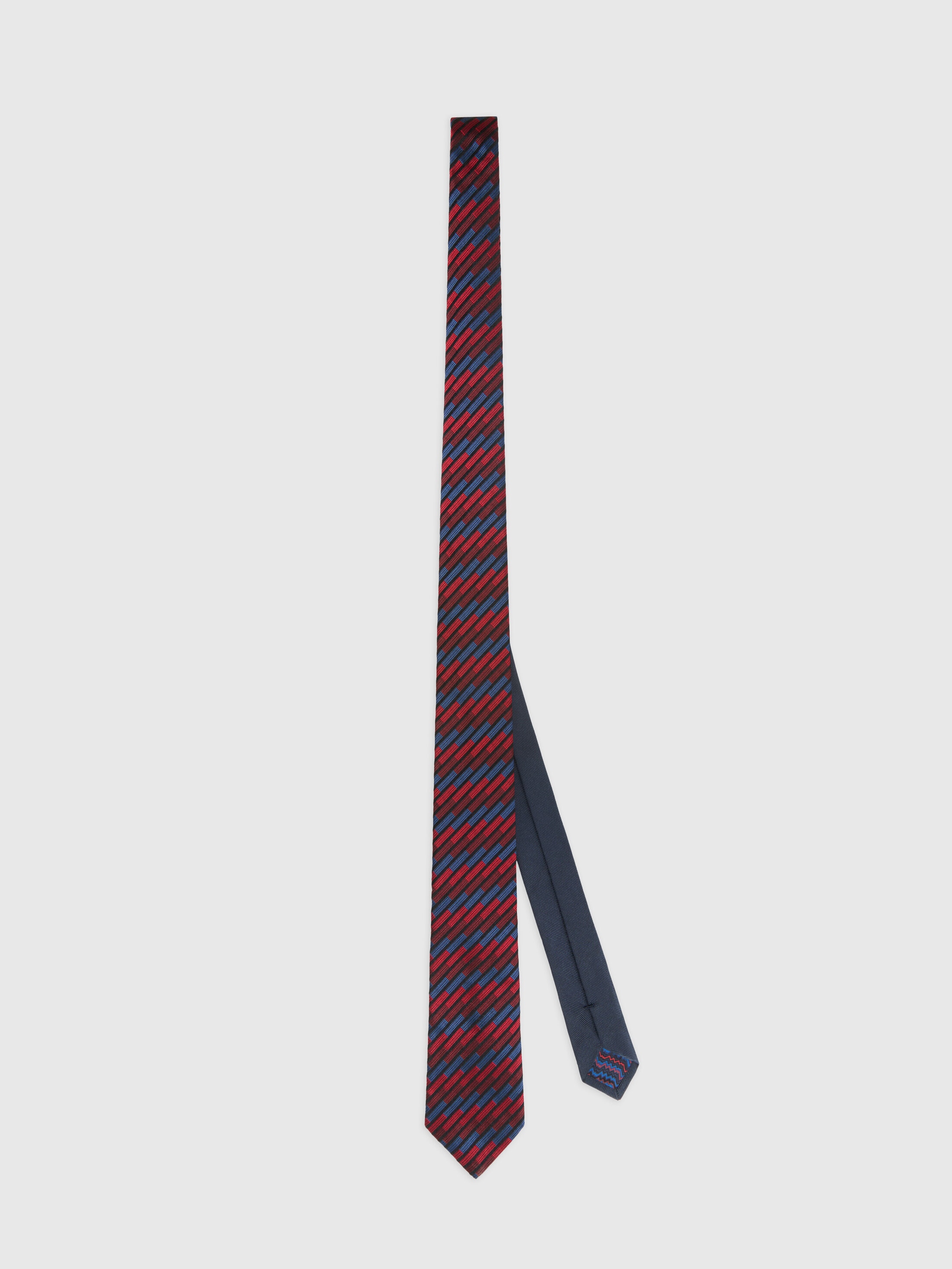Missoni - Cravate en soie rayures obliques Homme Multicolore Taille UNIC 76 €