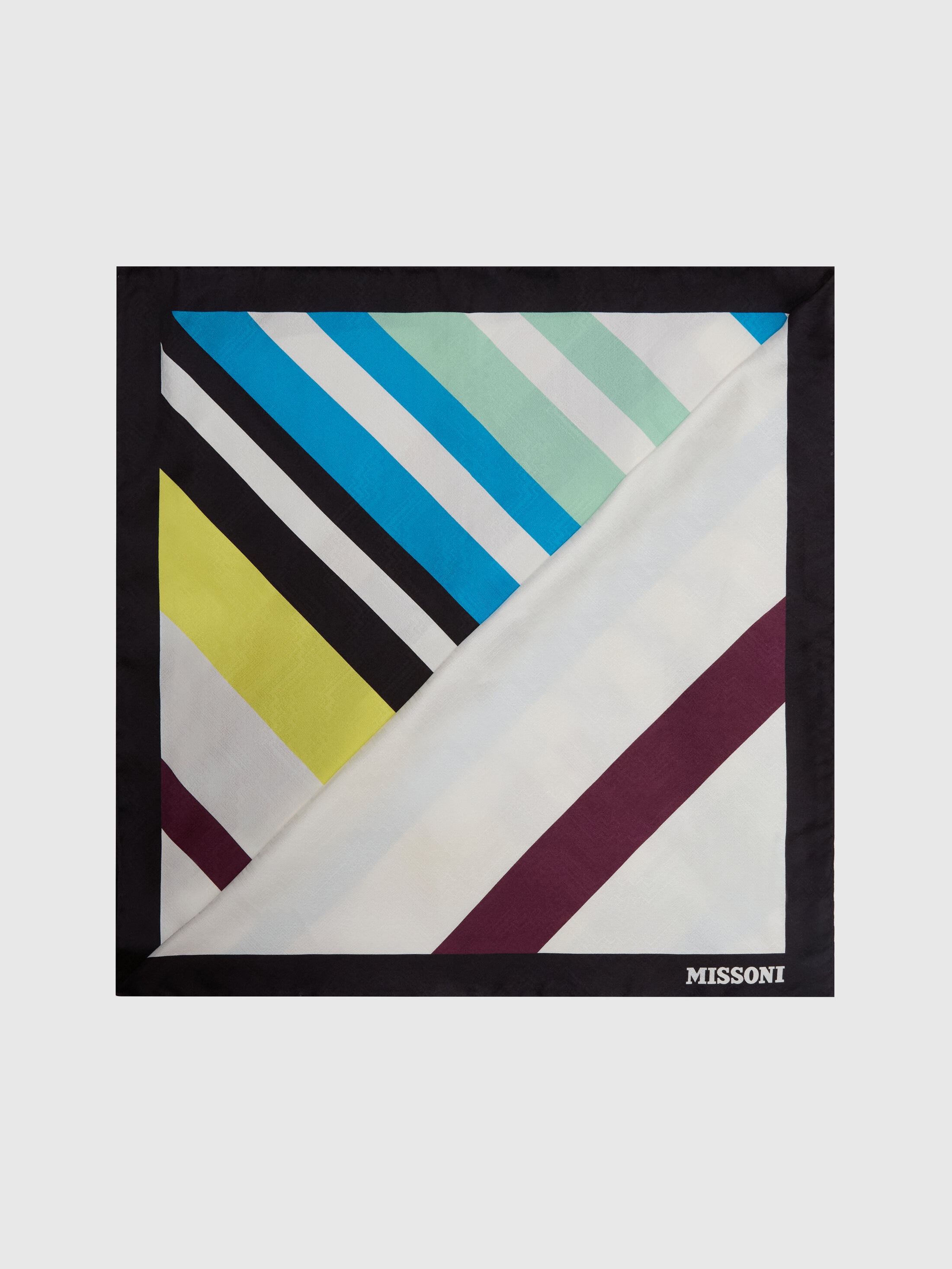 Missoni - Foulard en soie pure Femme Multicolore Taille UNIC 179$