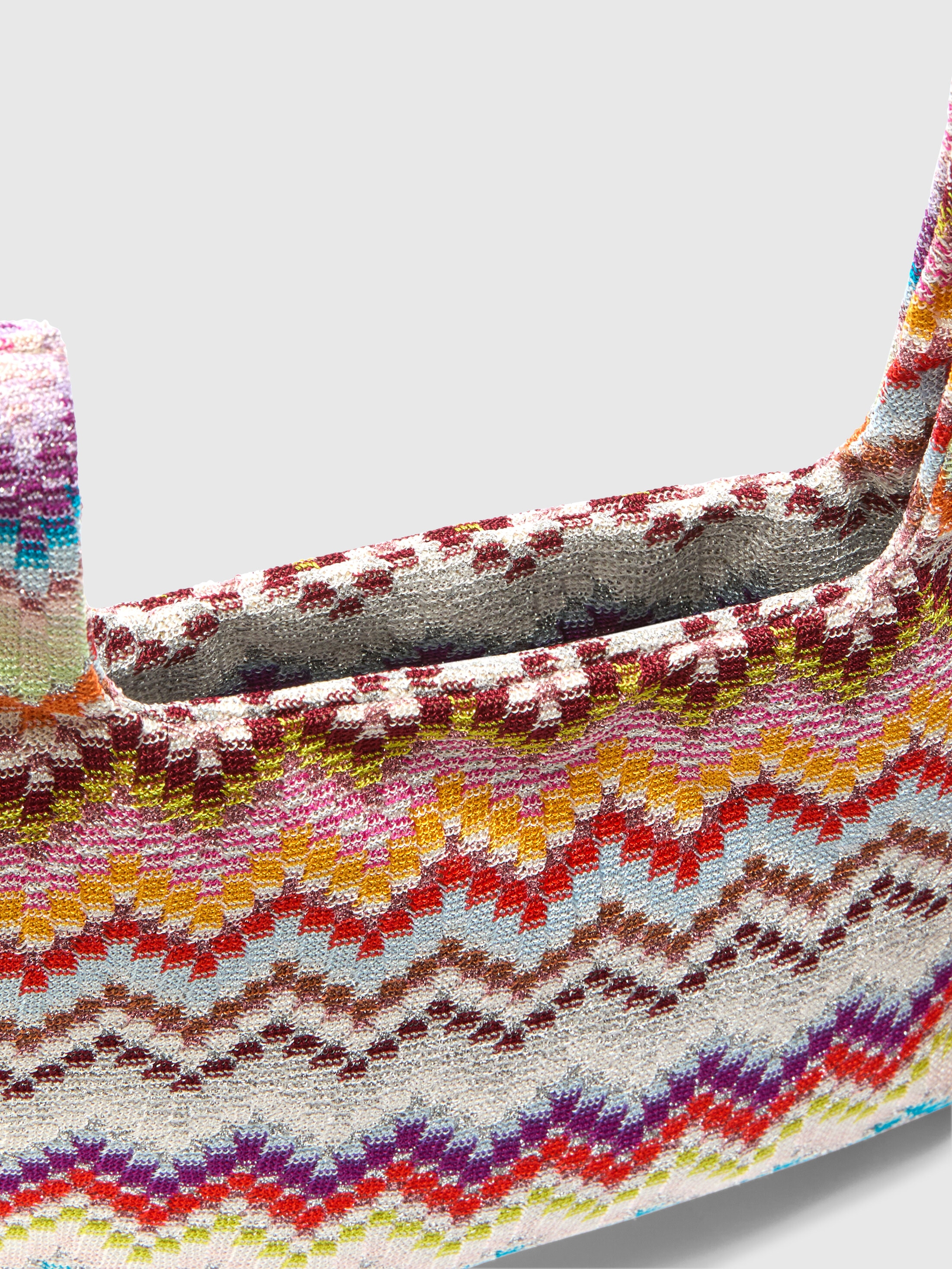 Handbag in lamé viscose Multicoloured | Missoni
