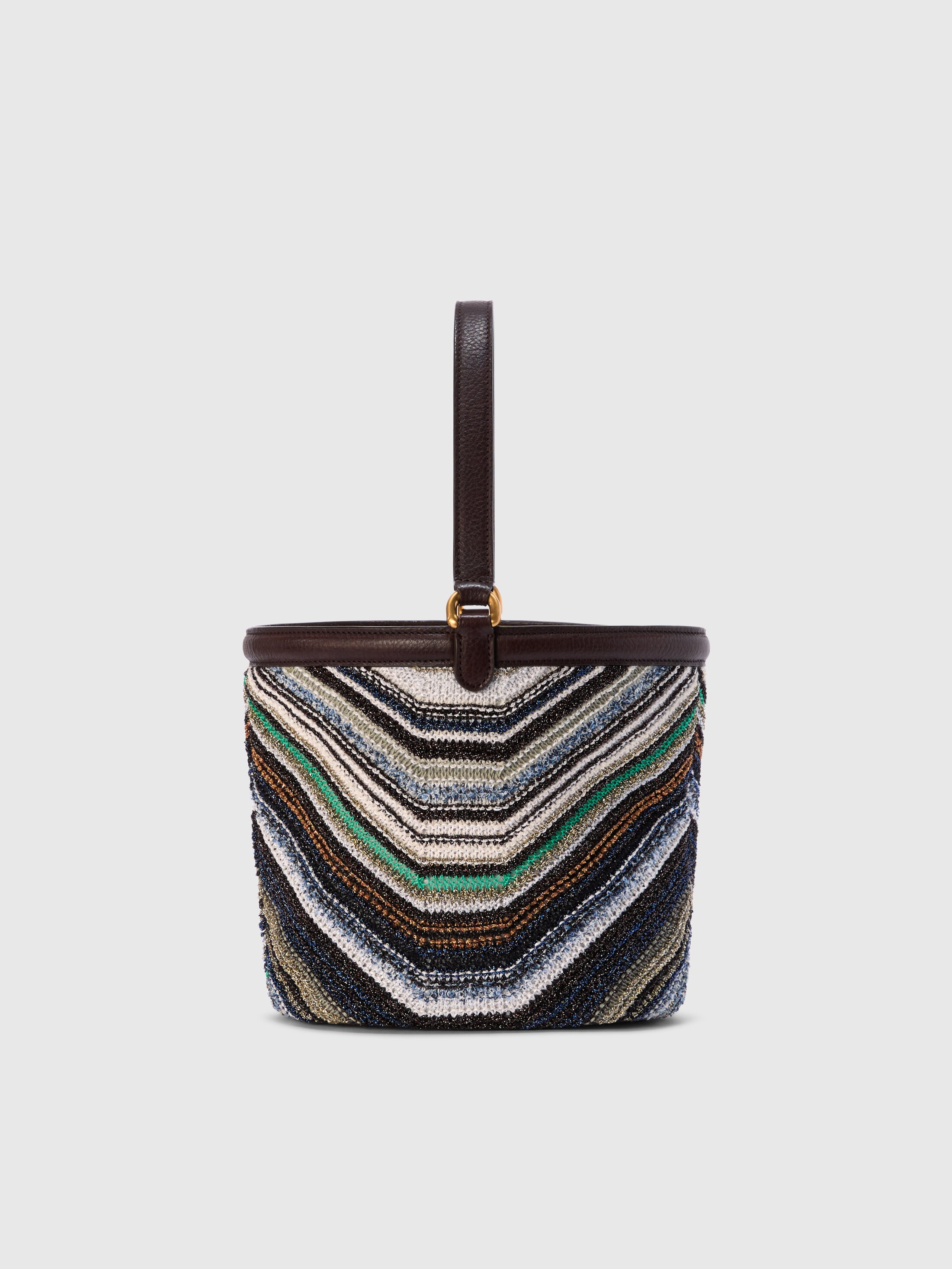 Missoni - Sac seau en mlange de coton Femme Bleu Taille UNIC 815$