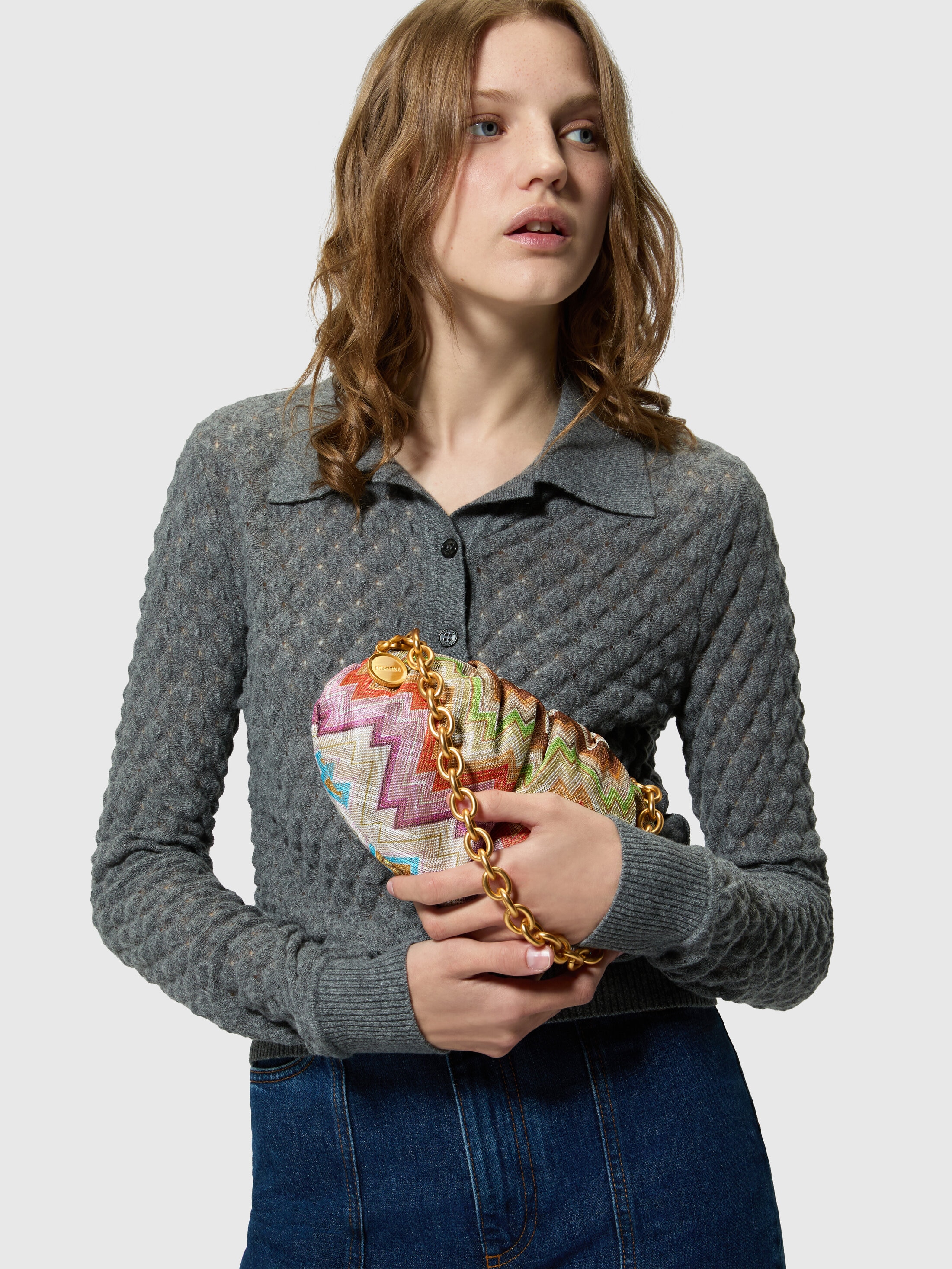 Pouch bag Brown | Missoni