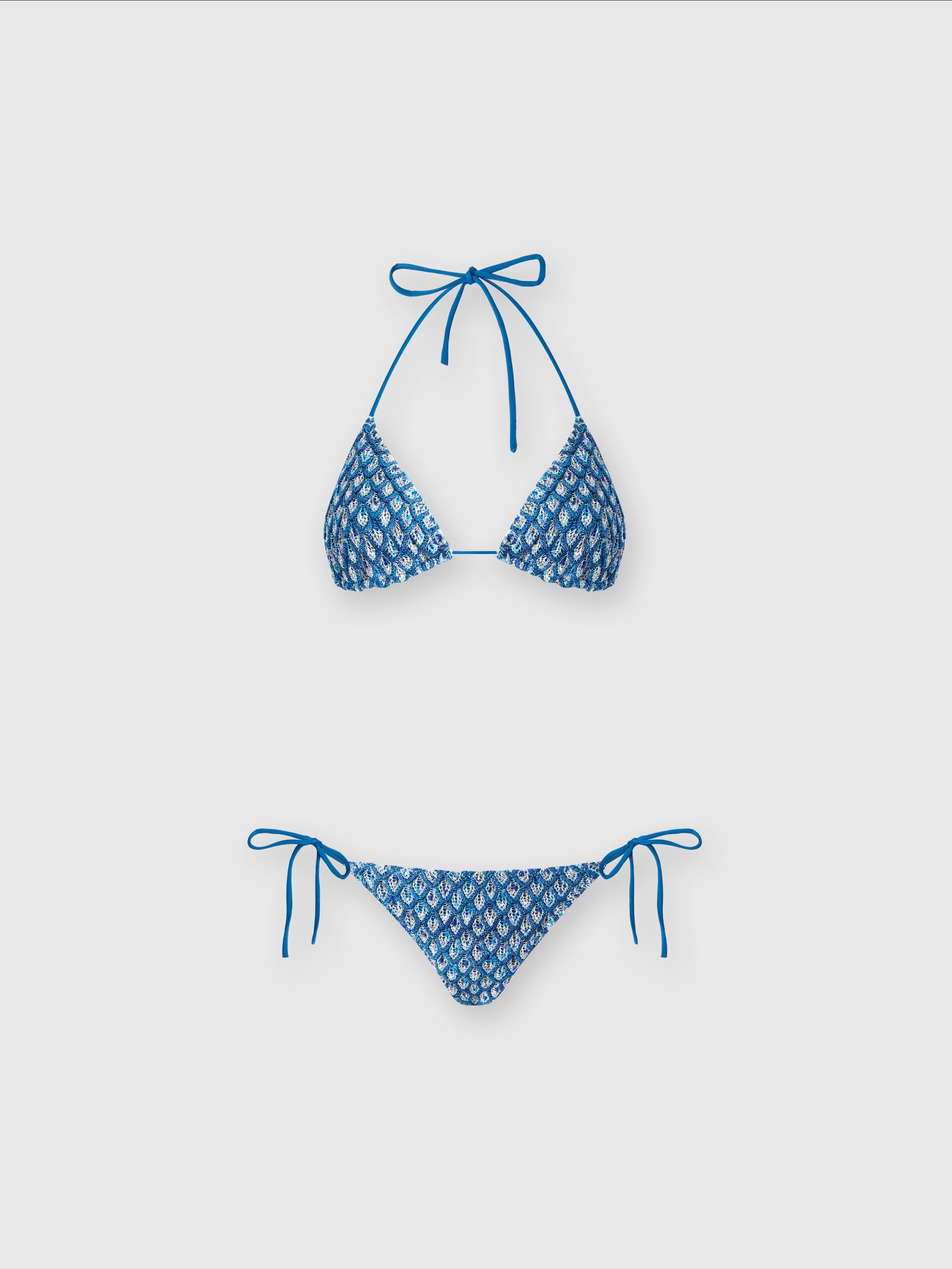 ラメシェルビスコーストライアングルビキニ マルチカラー | Missoni