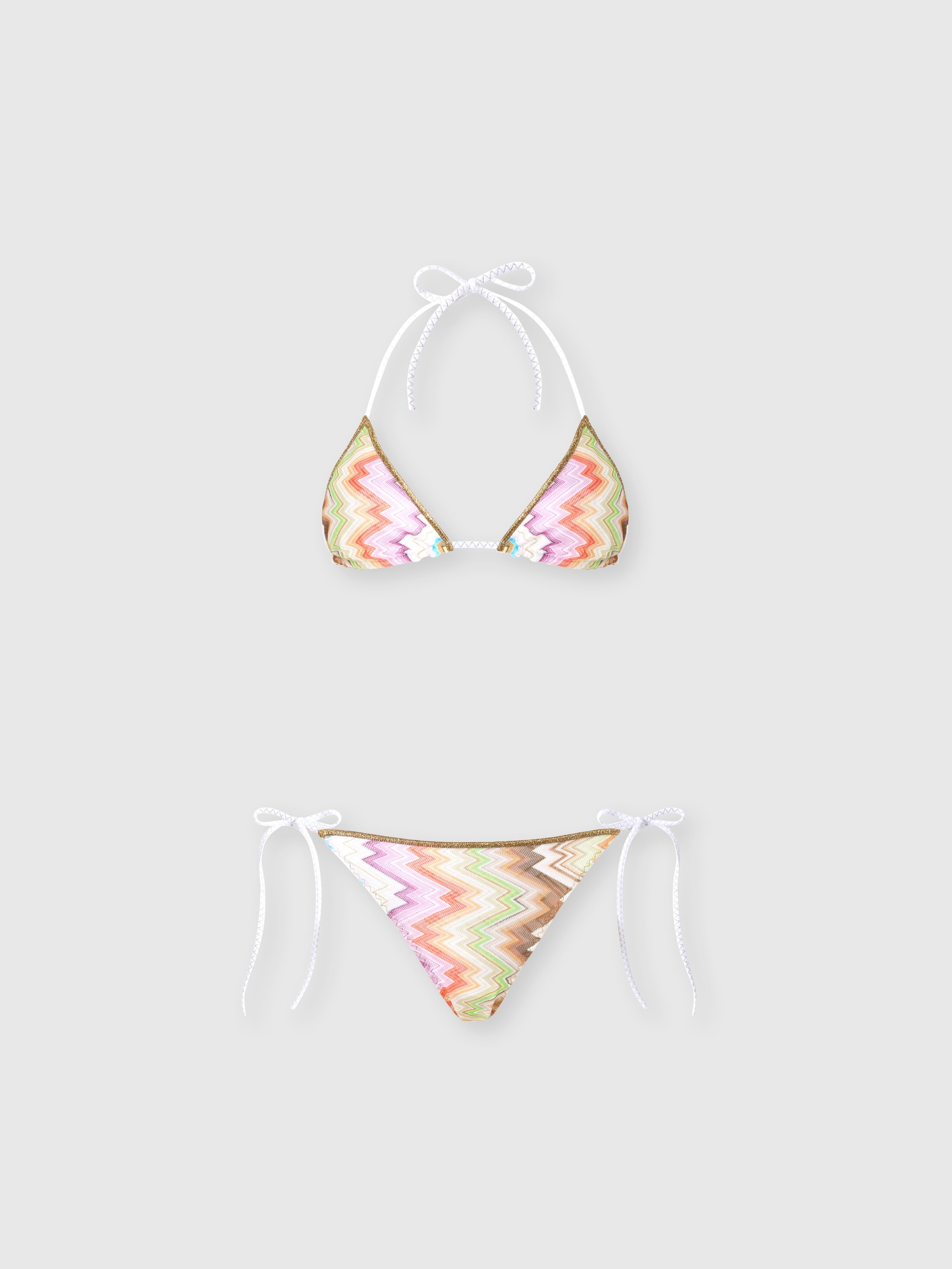Missoni - Bikini avec imprim zig zag Femme Multicolore Taille 48 390 €