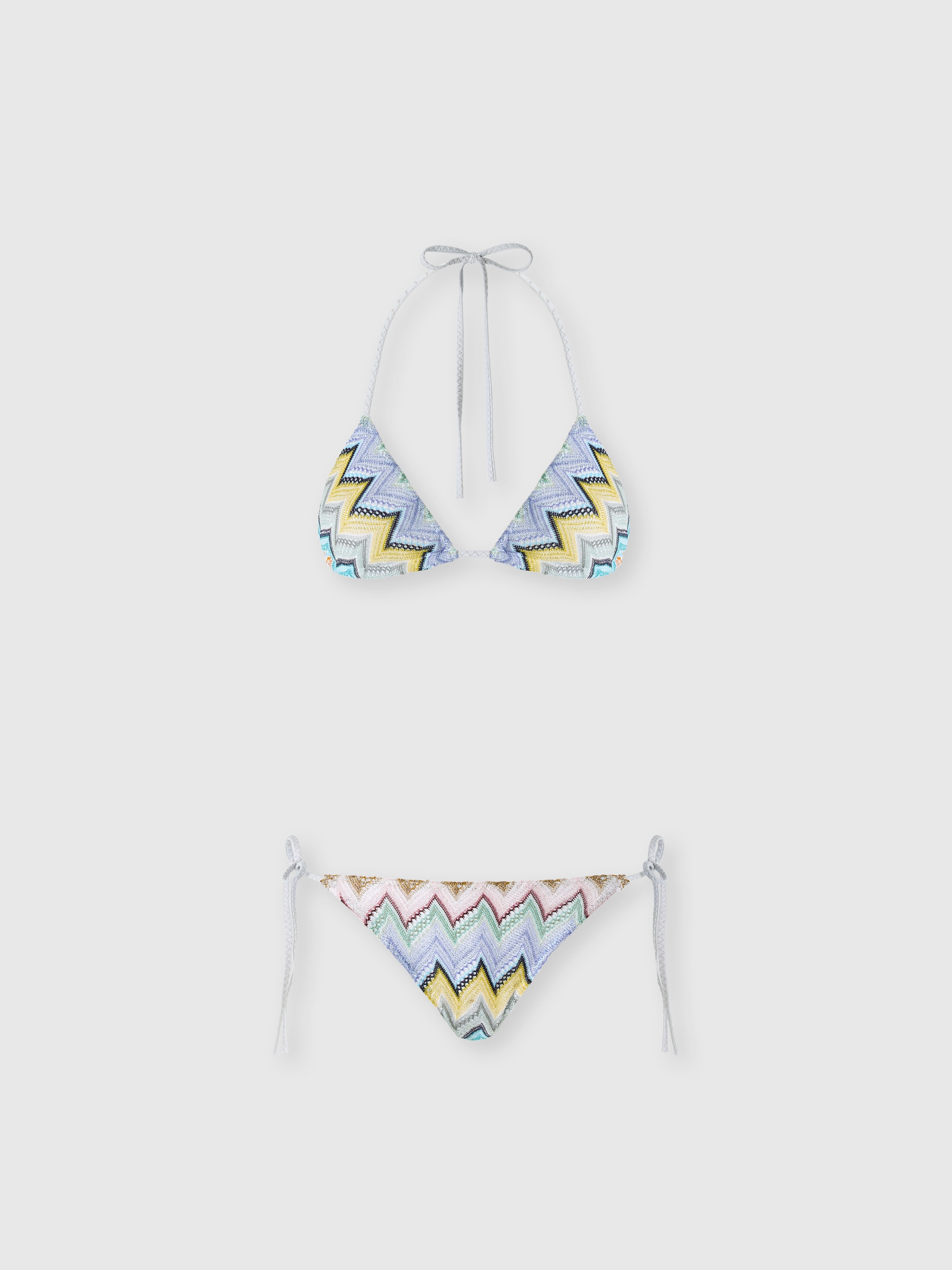 Missoni - Bikini classique en viscose lam Femme Multicolore Taille 40 390 €