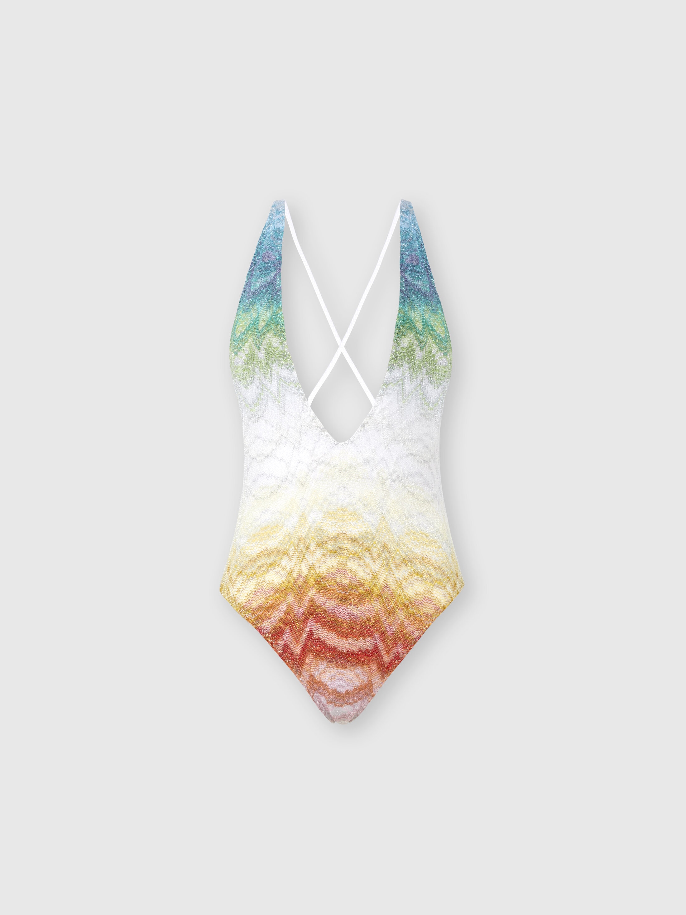 Missoni - Maillot une pice en viscose lam dgrad Femme Multicolore Taille 38 490 €