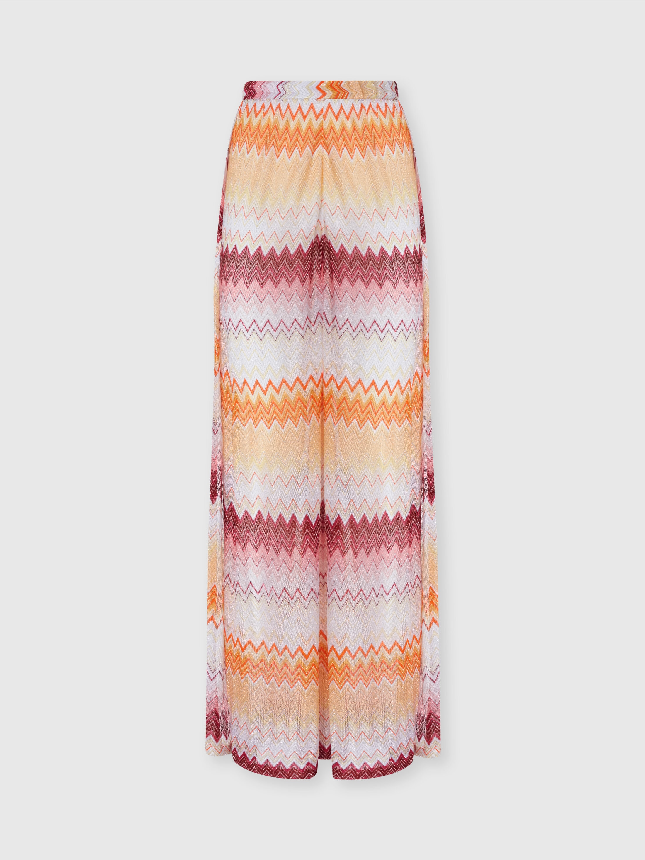 Missoni Zigzag-pattern Trousers In Multicoloured