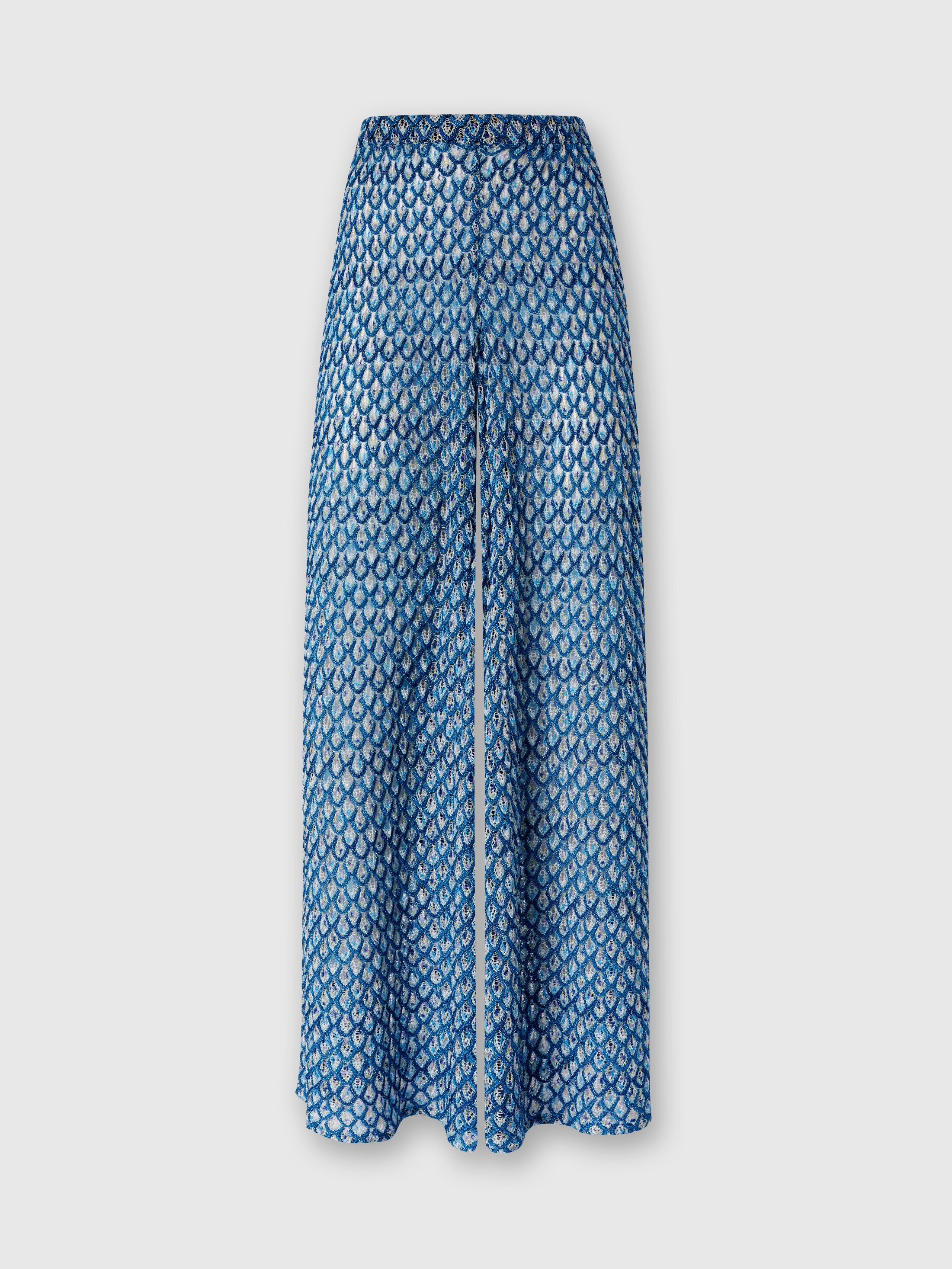 Missoni Knitted Trousers In Multicoloured