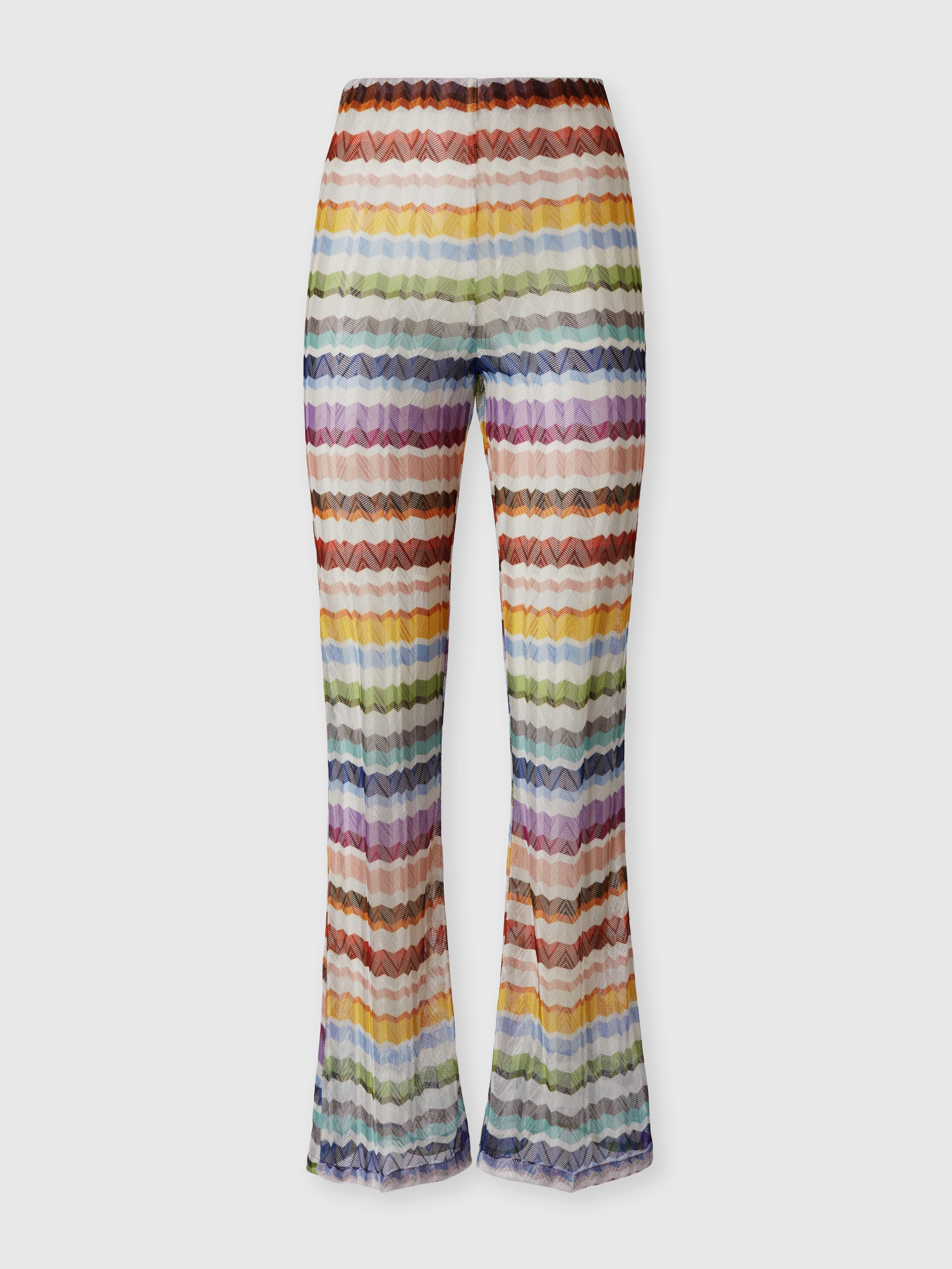 Missoni - Pantalon copricostume en tulle zig zag Femme Multicolore Taille 40 650 €