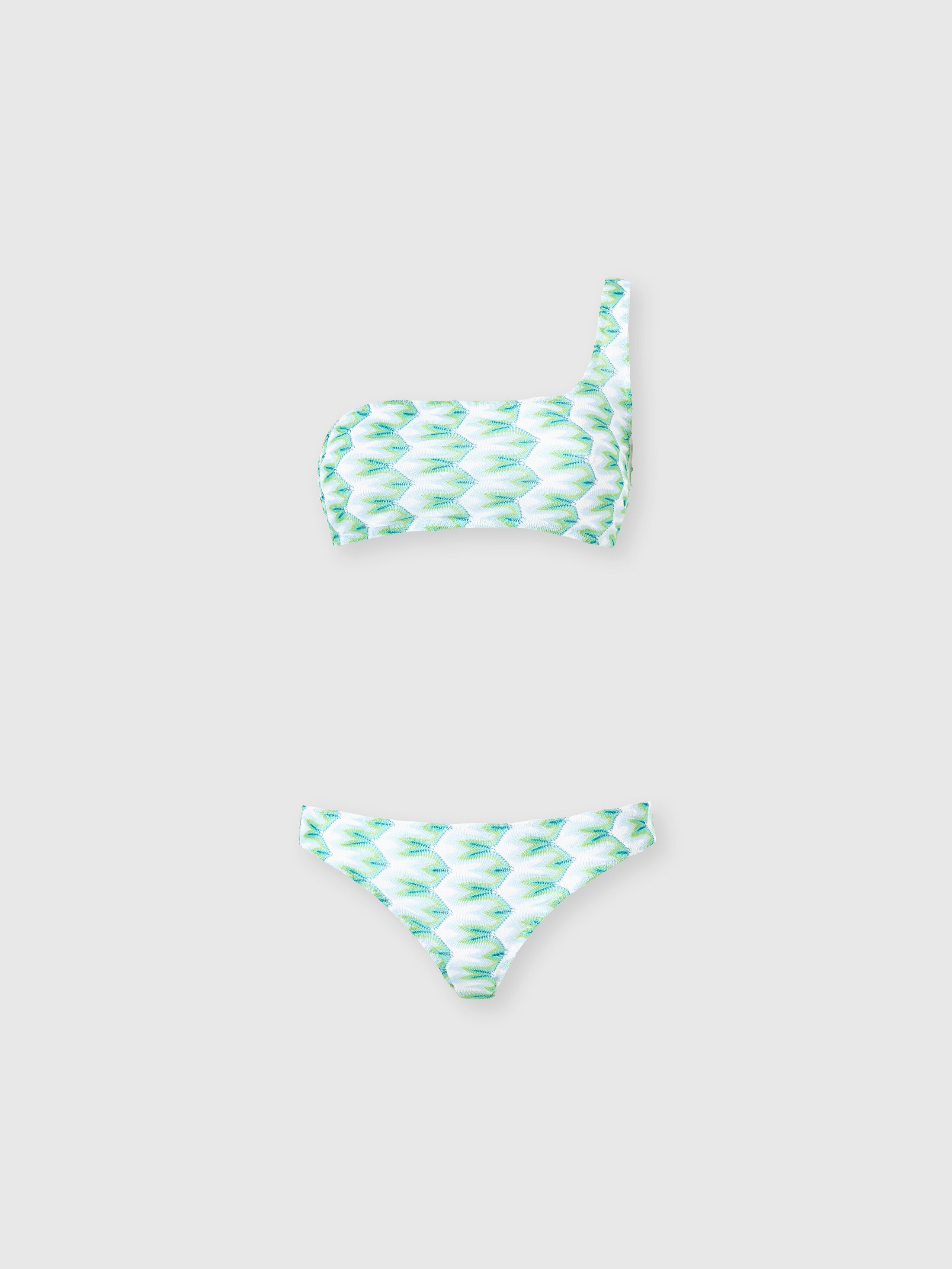 Missoni - Bikini asymtrique en viscose motif floral Femme Multicolore Taille 38 450 €