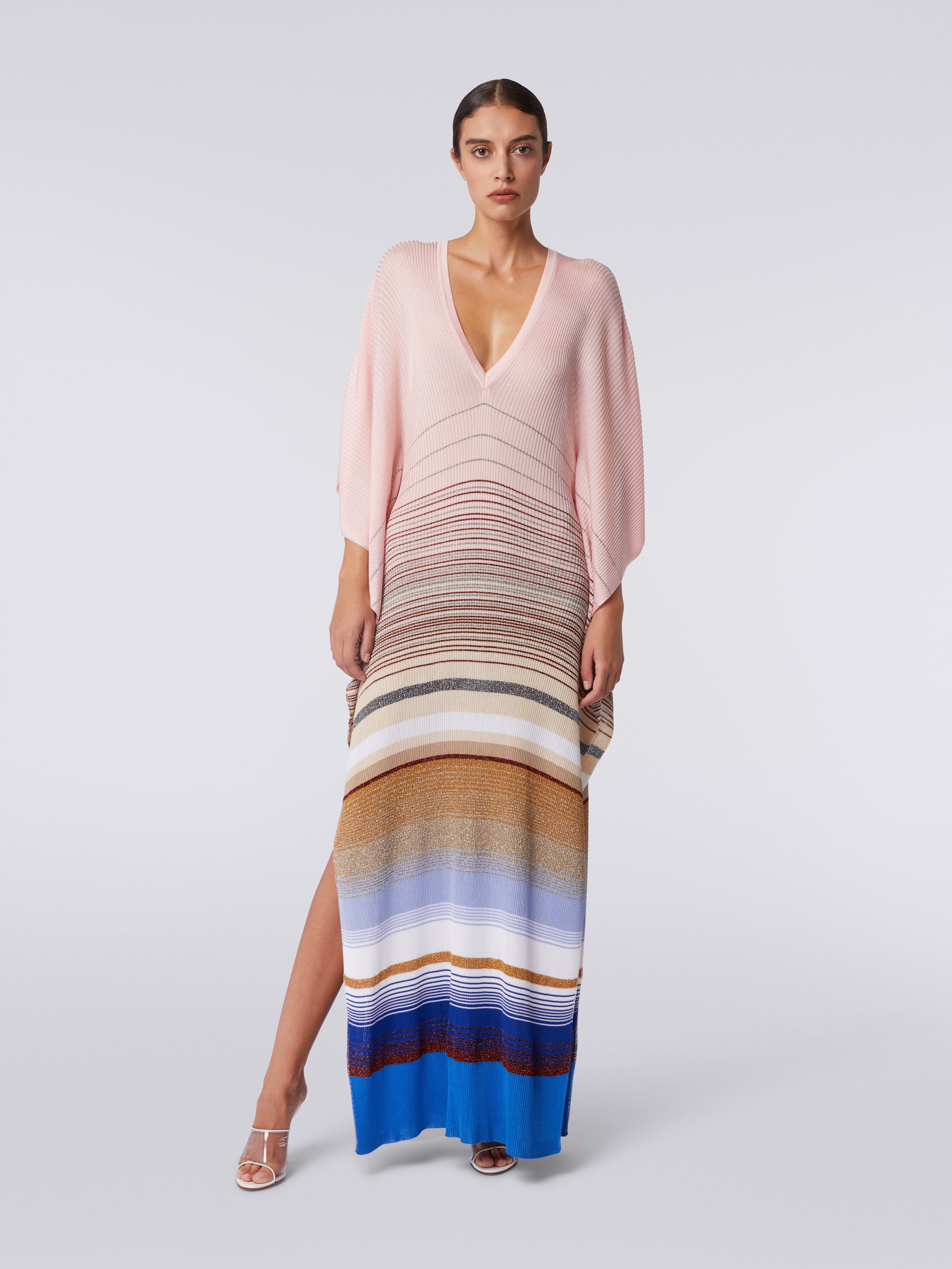 MISSONI 波模様 ニットトップス　サイズ44 Lサイズ相当 MISSONI 波模様 ニットトップスサイズ44 Lサイズ相当