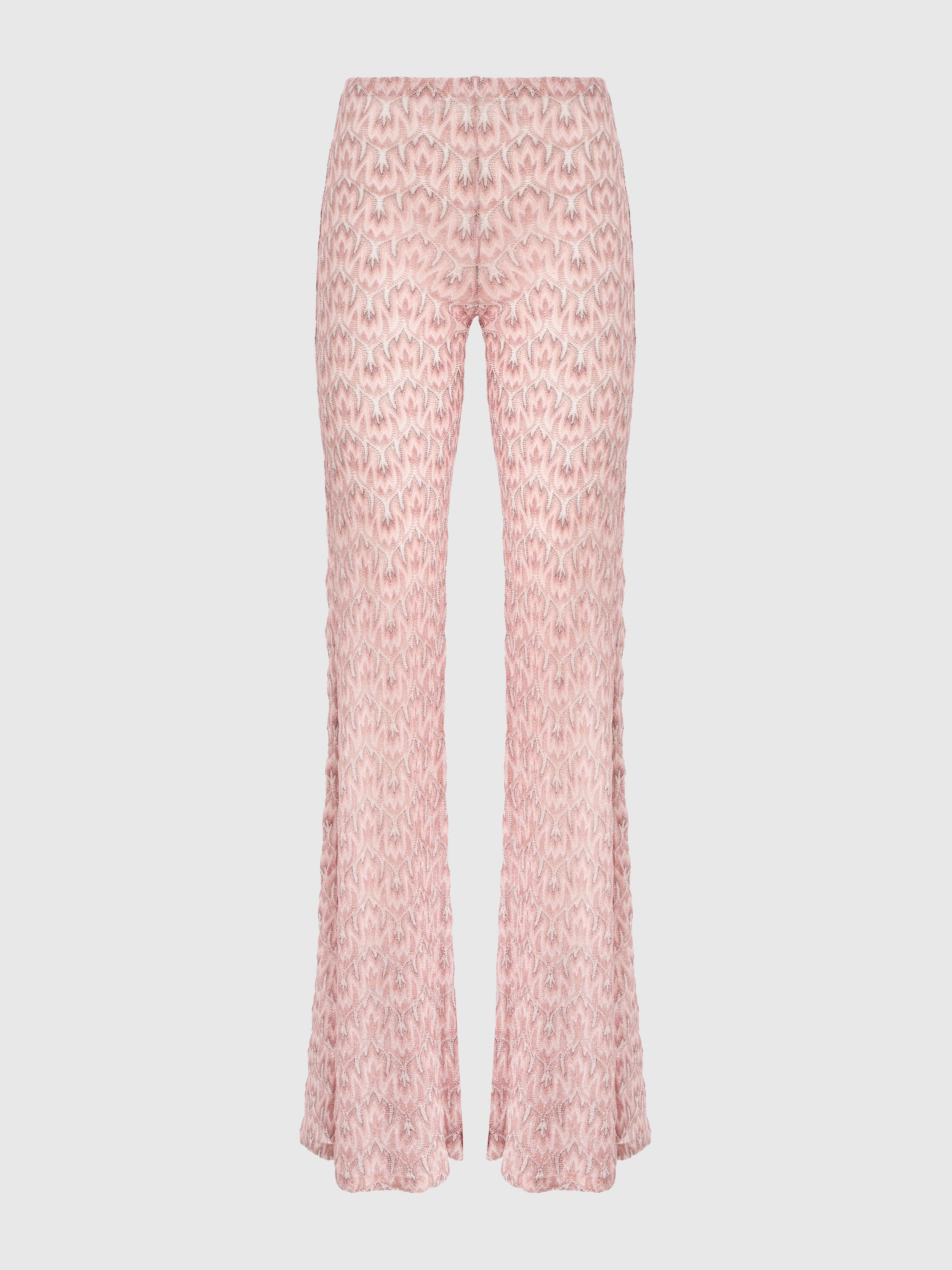 Missoni - Pantalon vas en viscose lam motif feuillage Femme Multicolore Taille 44 750 €