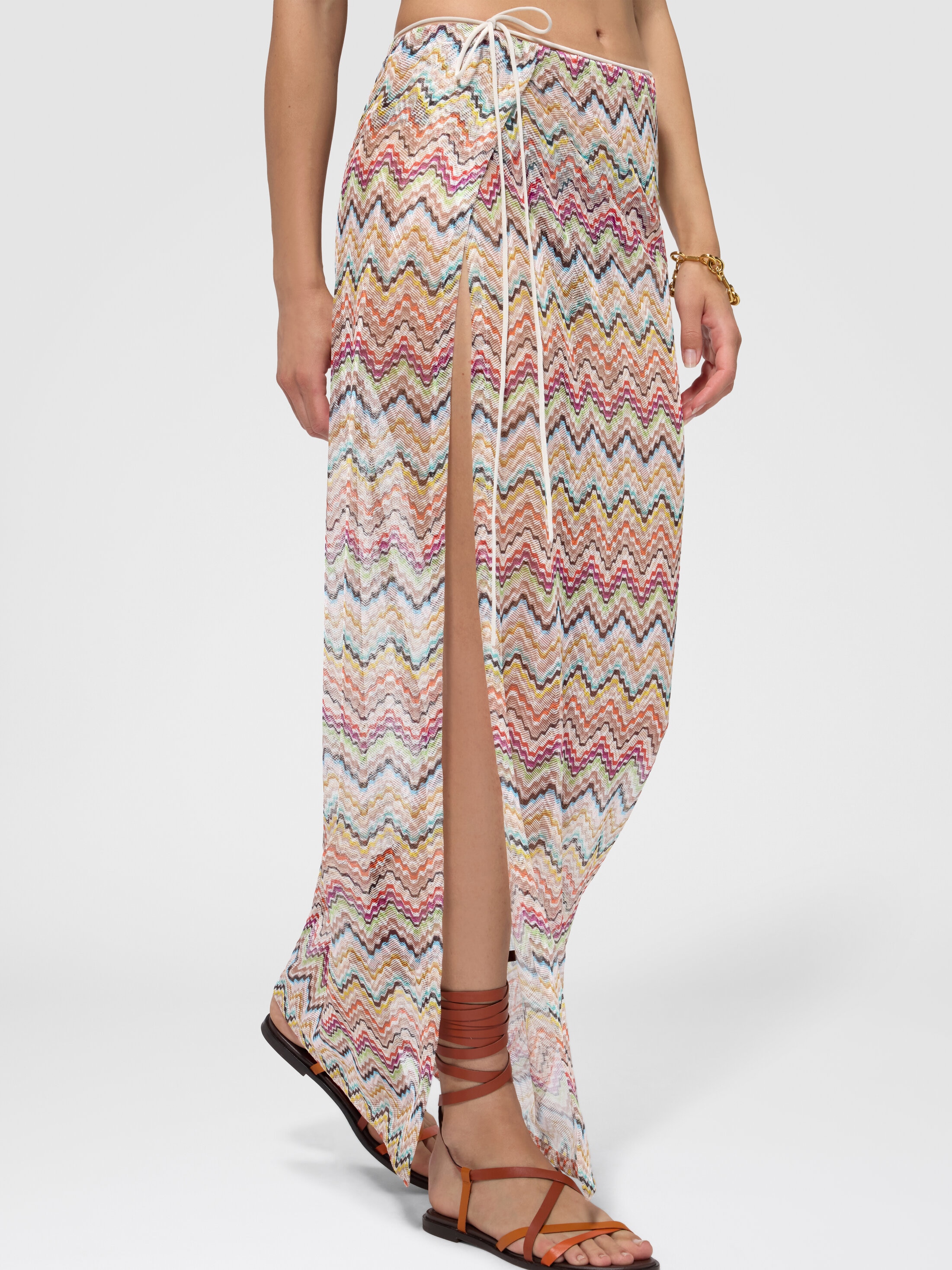プリント ロング パレオスカート マルチカラー | Missoni