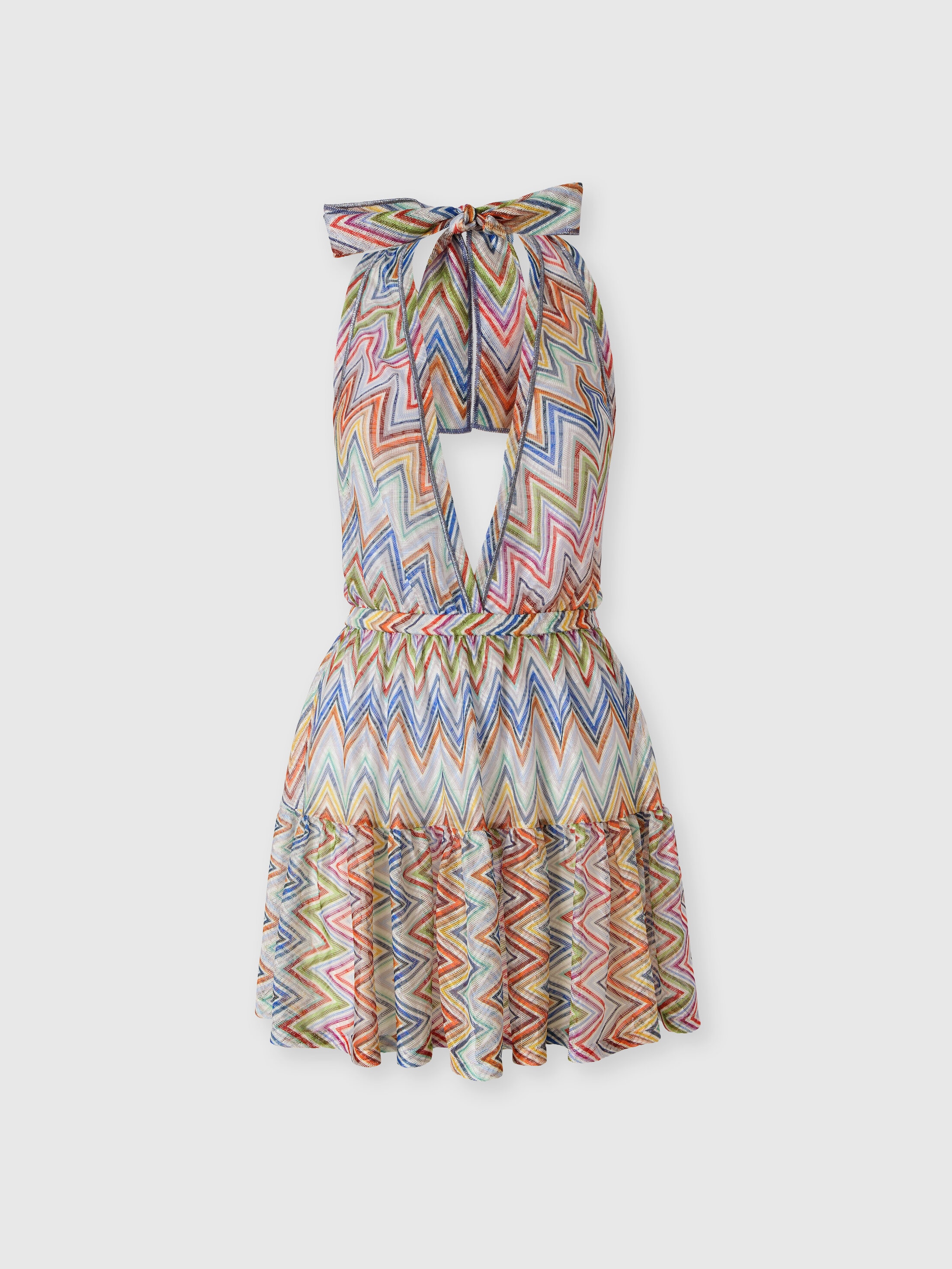 Missoni - Mini-robe copricostume en tulle zig zag Femme Multicolore Taille 36 790 €