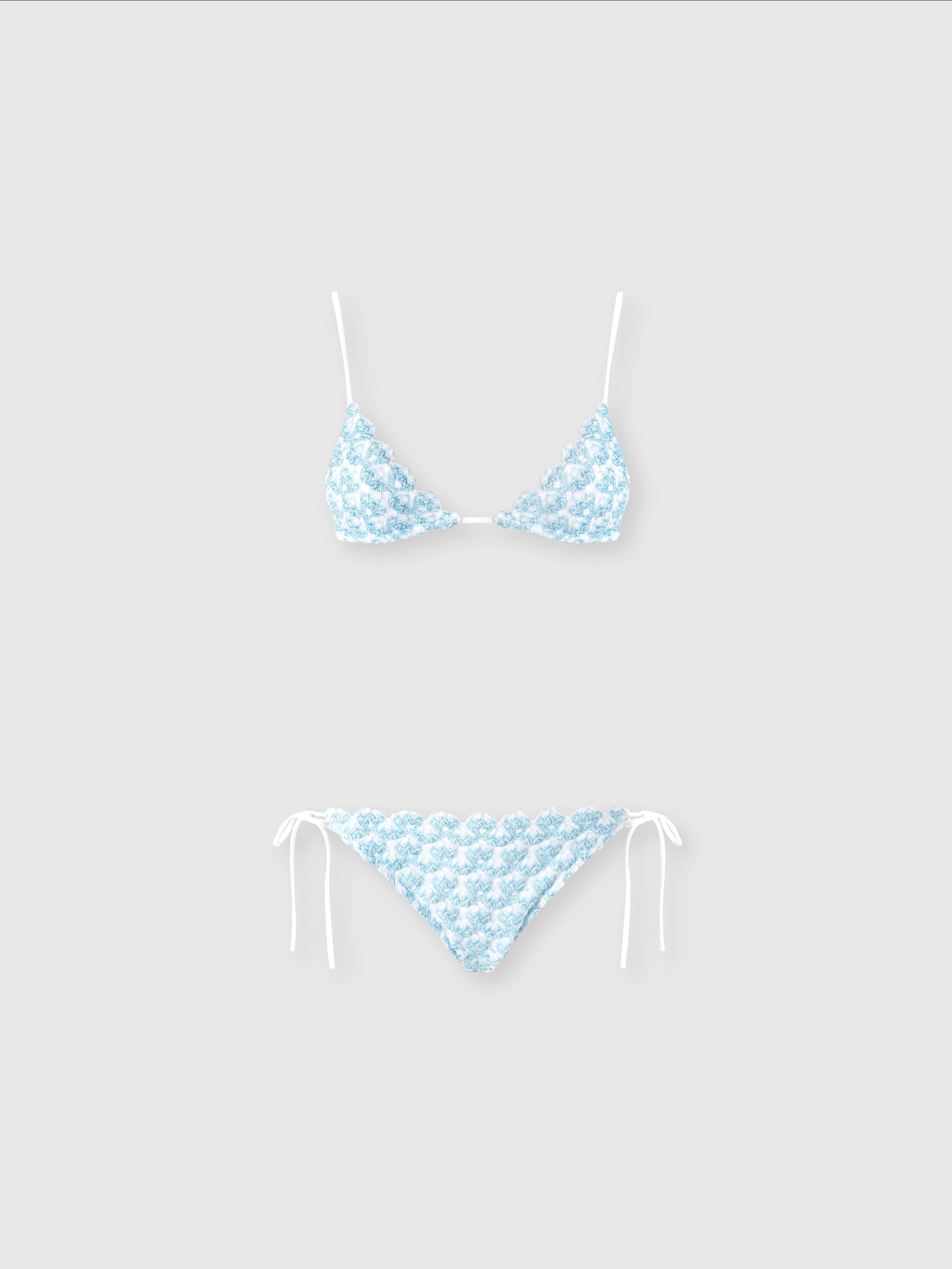 ★ PISCESS★ Drawing Star Triangle Bikini White 5008225875 PISCESS Drawing Star Triangle Bikini - White | International