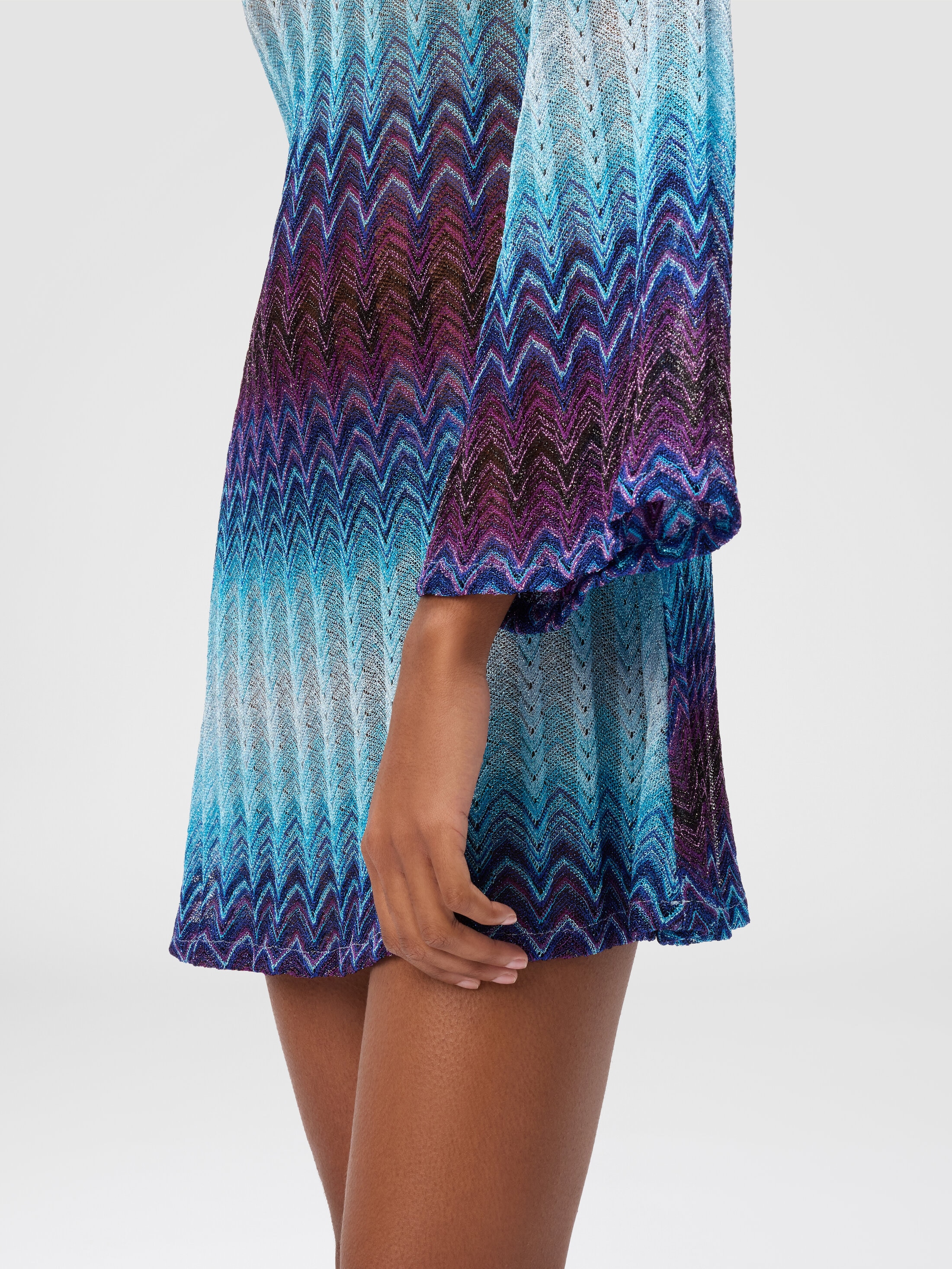 オールインワン・サロペット Missoni Multicolored Chevron Viscose One-Shoulder Short Chevron one-shoulder swimsuit in multicoloured - Missoni