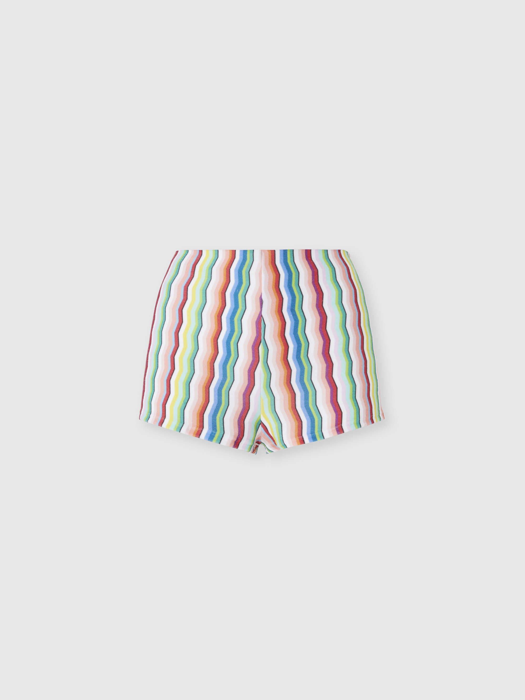 Missoni - Short en ponge imprim zigzag Femme Multicolore Taille 44 290 €