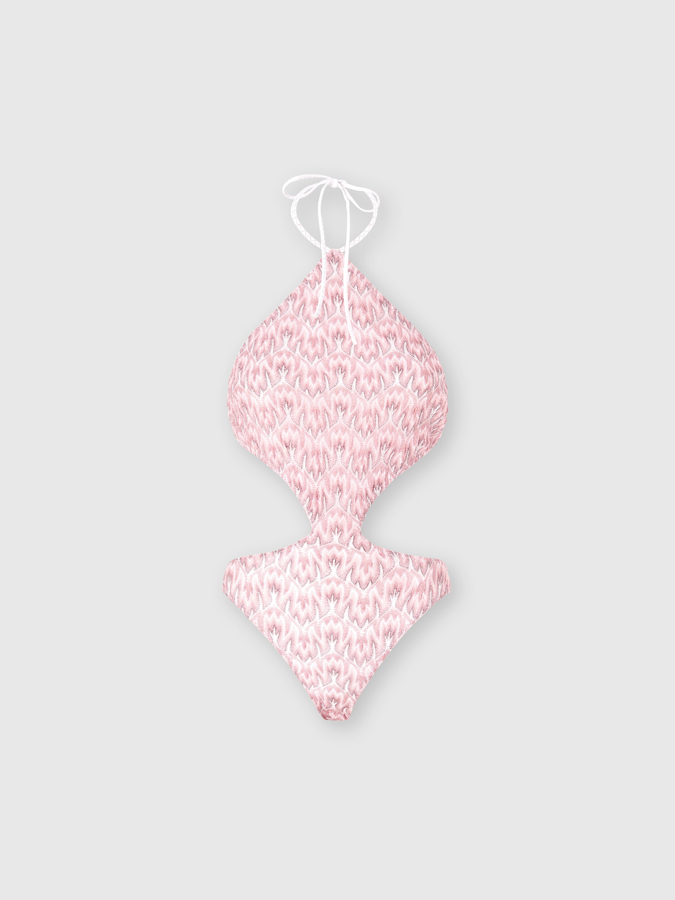 Missoni Donna Multicolore - Trikini In Viscosa Lamé Motivo Foliage, Taglia: 44