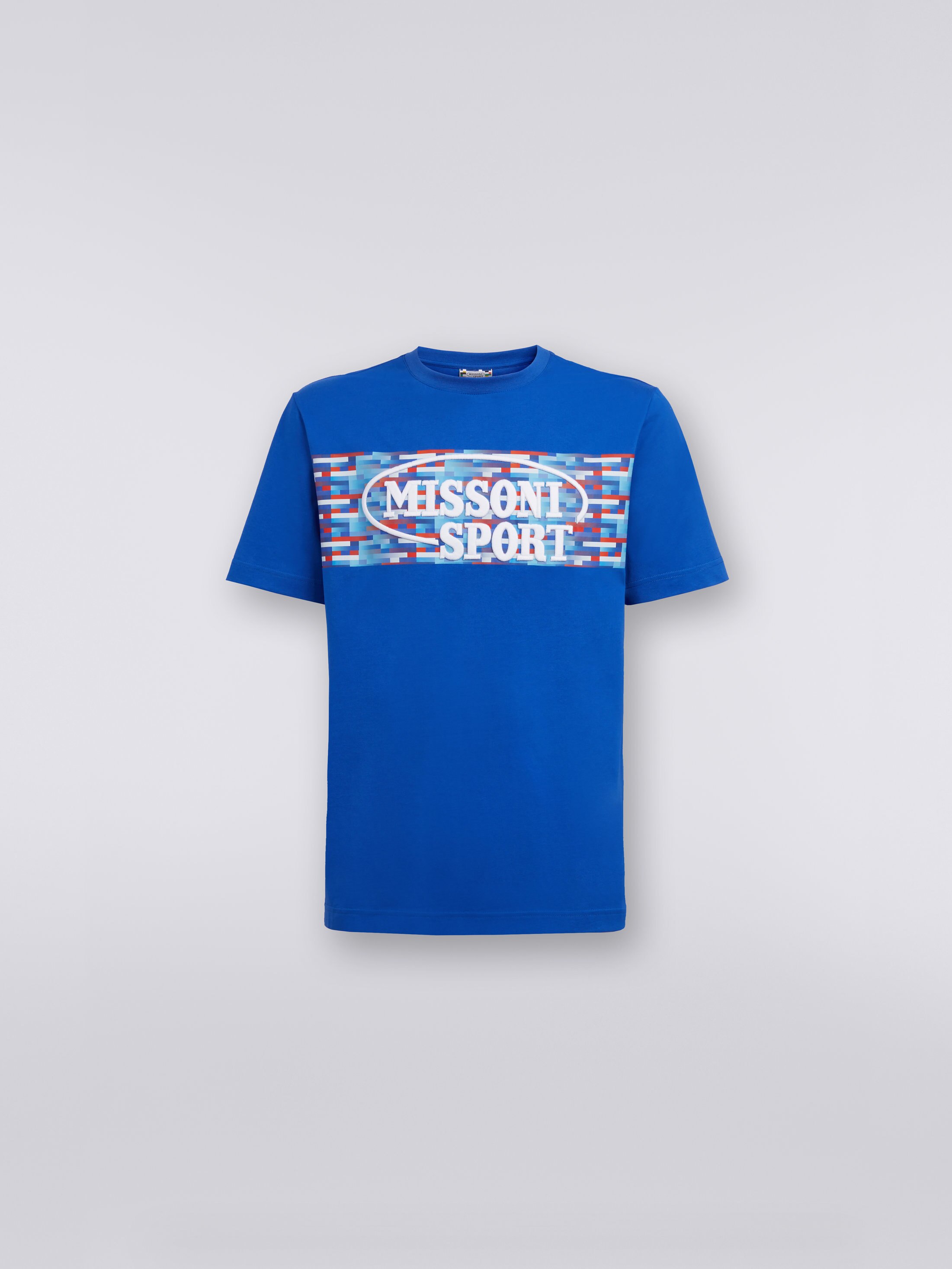 Missoni blue hot sale t shirt