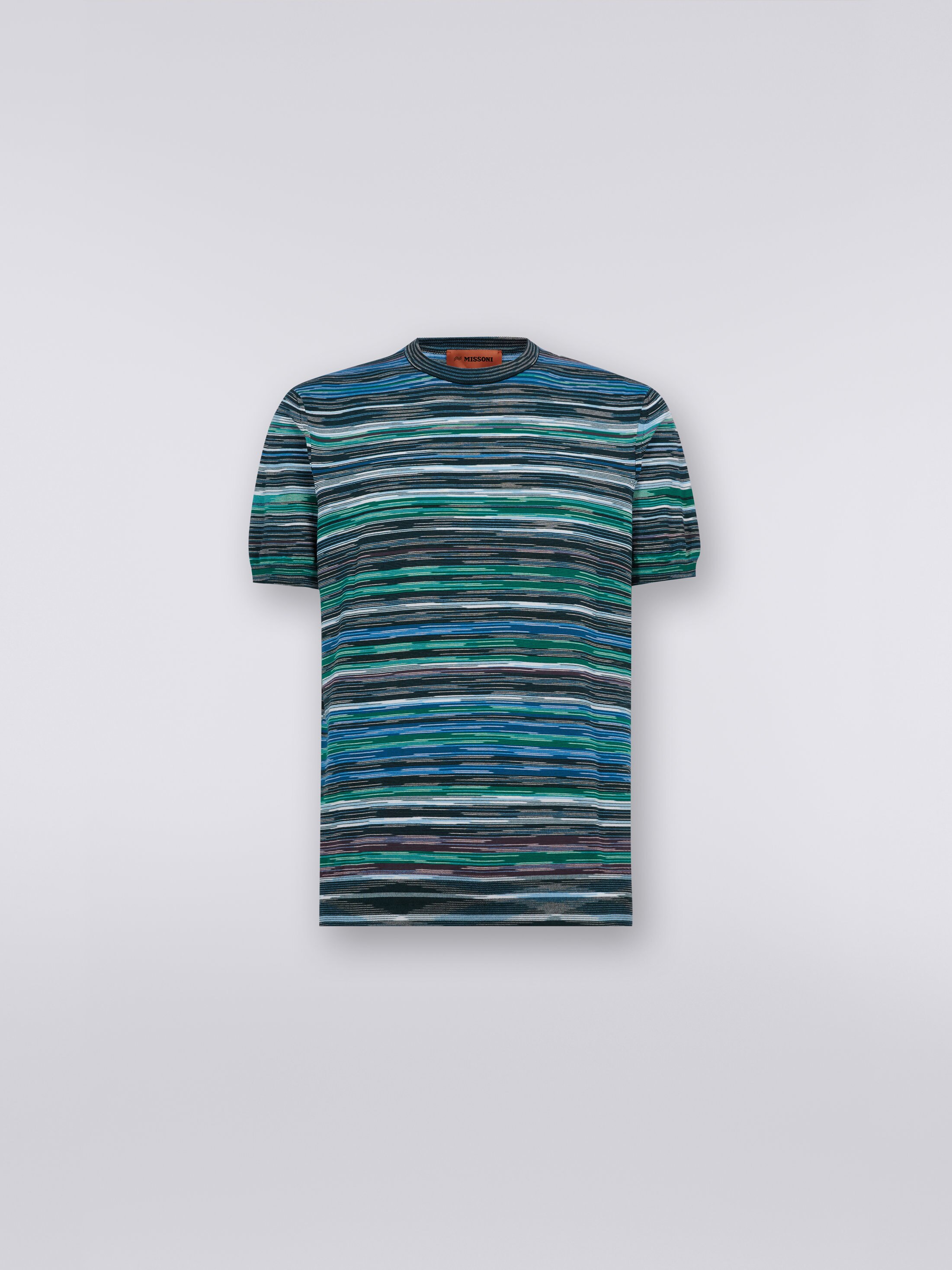 Slub cotton crew-neck T-shirt