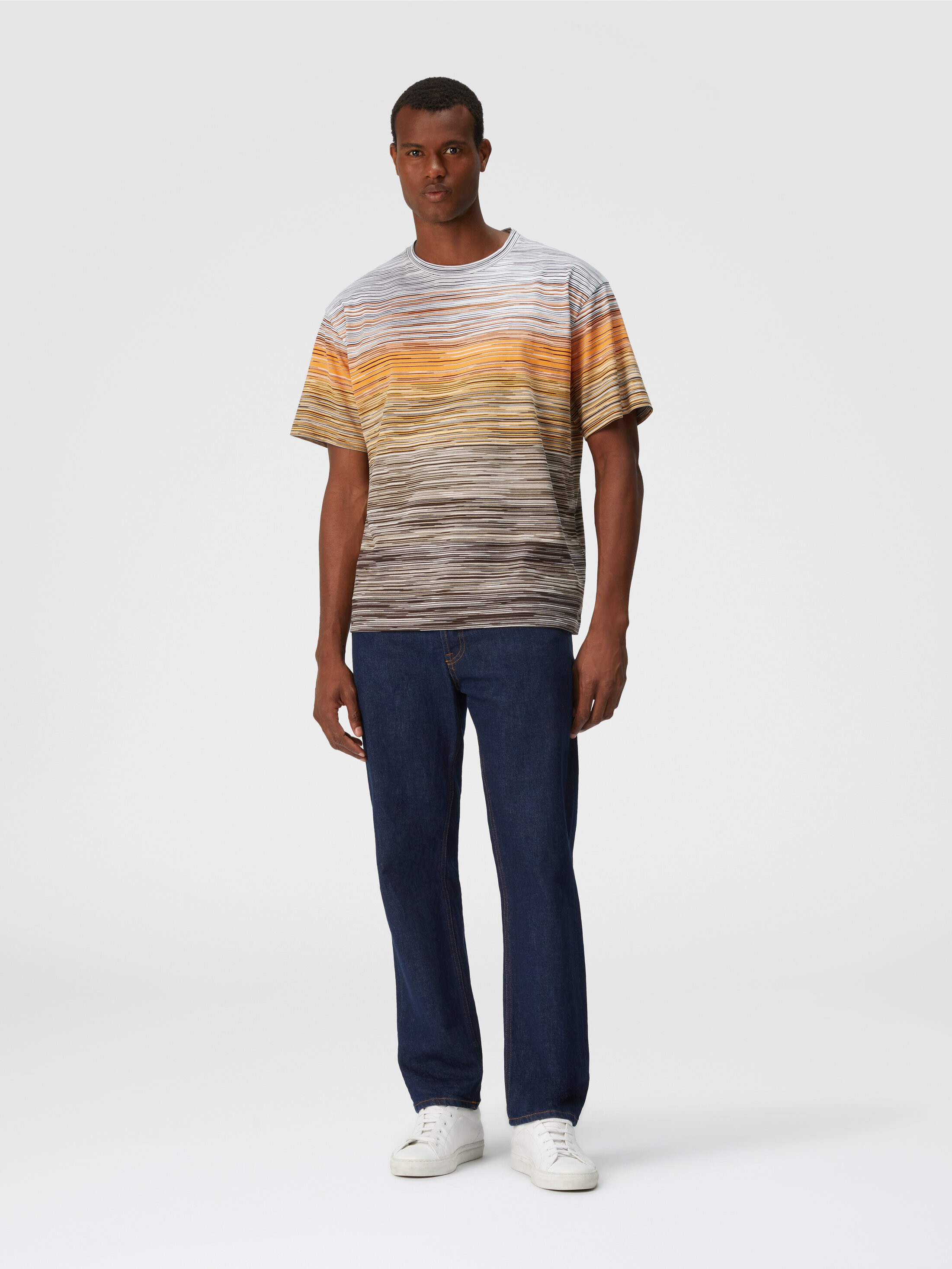 Slub cotton jersey T-shirt