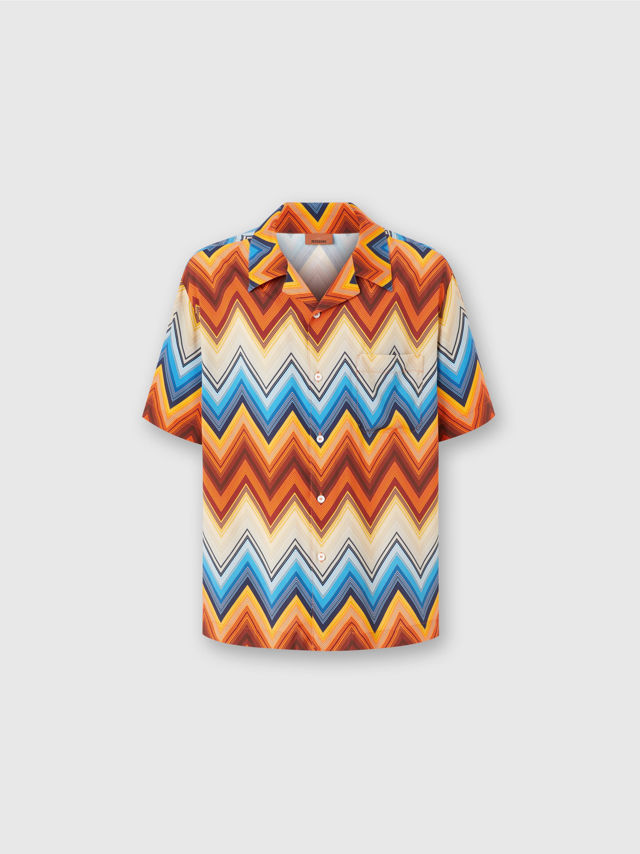 Tシャツ・カットソー MISSONI Men Polo Shirts UC24SL01 BJ00C7S013U WHITE Men's Polo Shirts and T-Shirts | Missoni