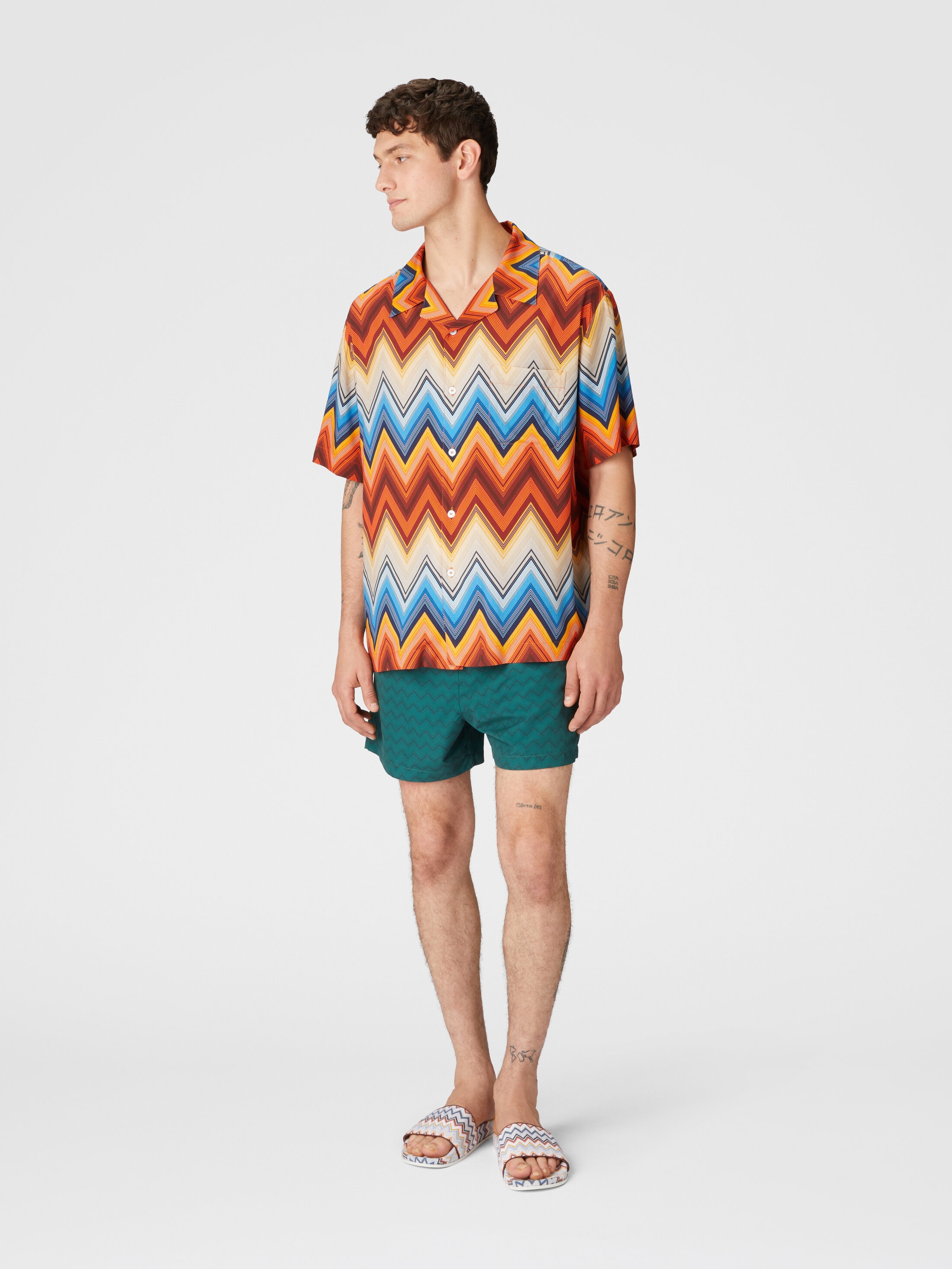 Tシャツ・カットソー MISSONI US23WL09 BJ00GR SLUB-POCKET COTTON T-shirt US25SJ0BBW00VD-SM9LQ-1