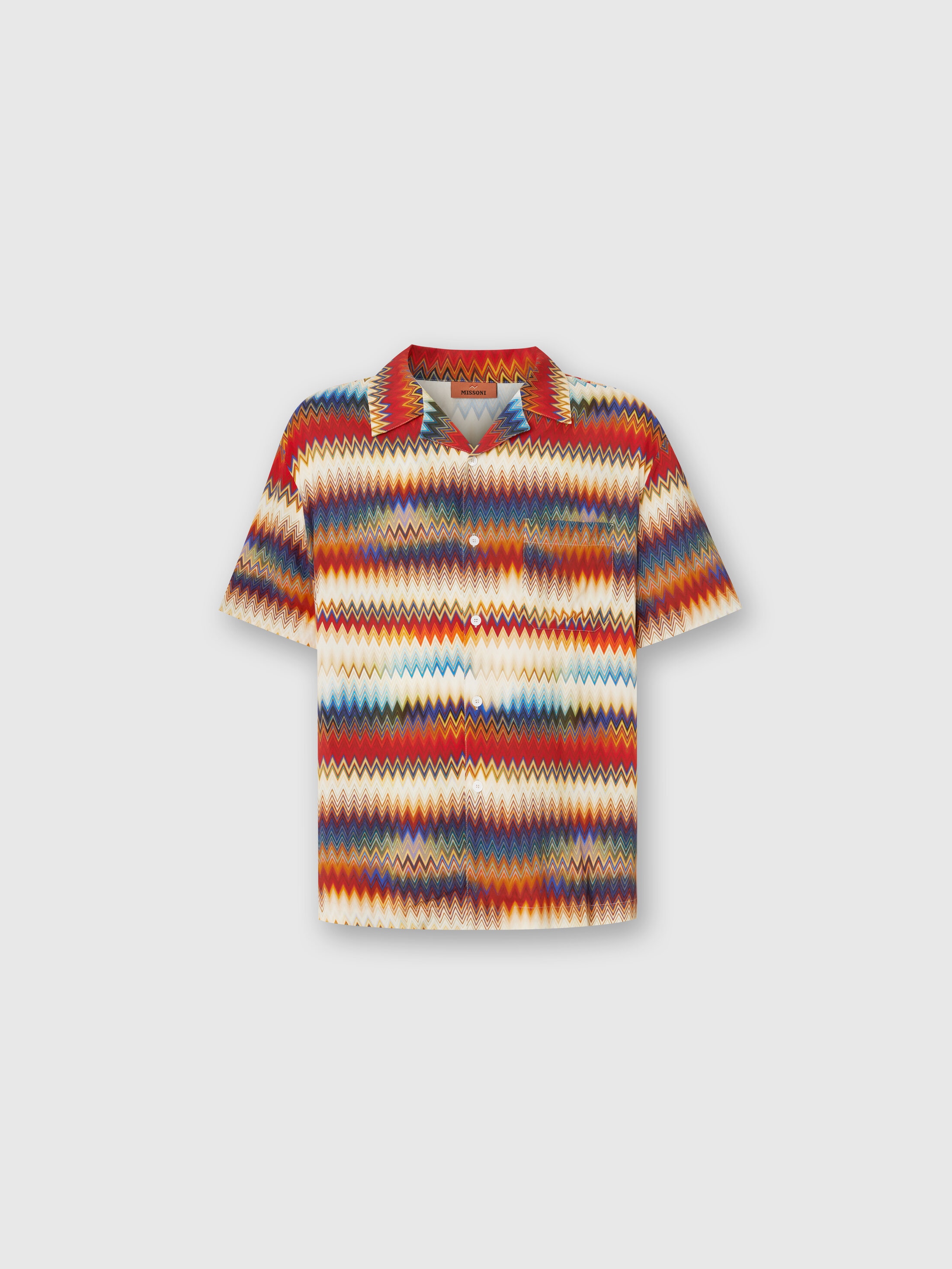 Tシャツ・カットソー MISSONI Men T Shirts US25SL02BK043Z S72JF BLUE MISSONI: T-shirt men - Blue | Missoni t-shirt US25SL02BK043Z