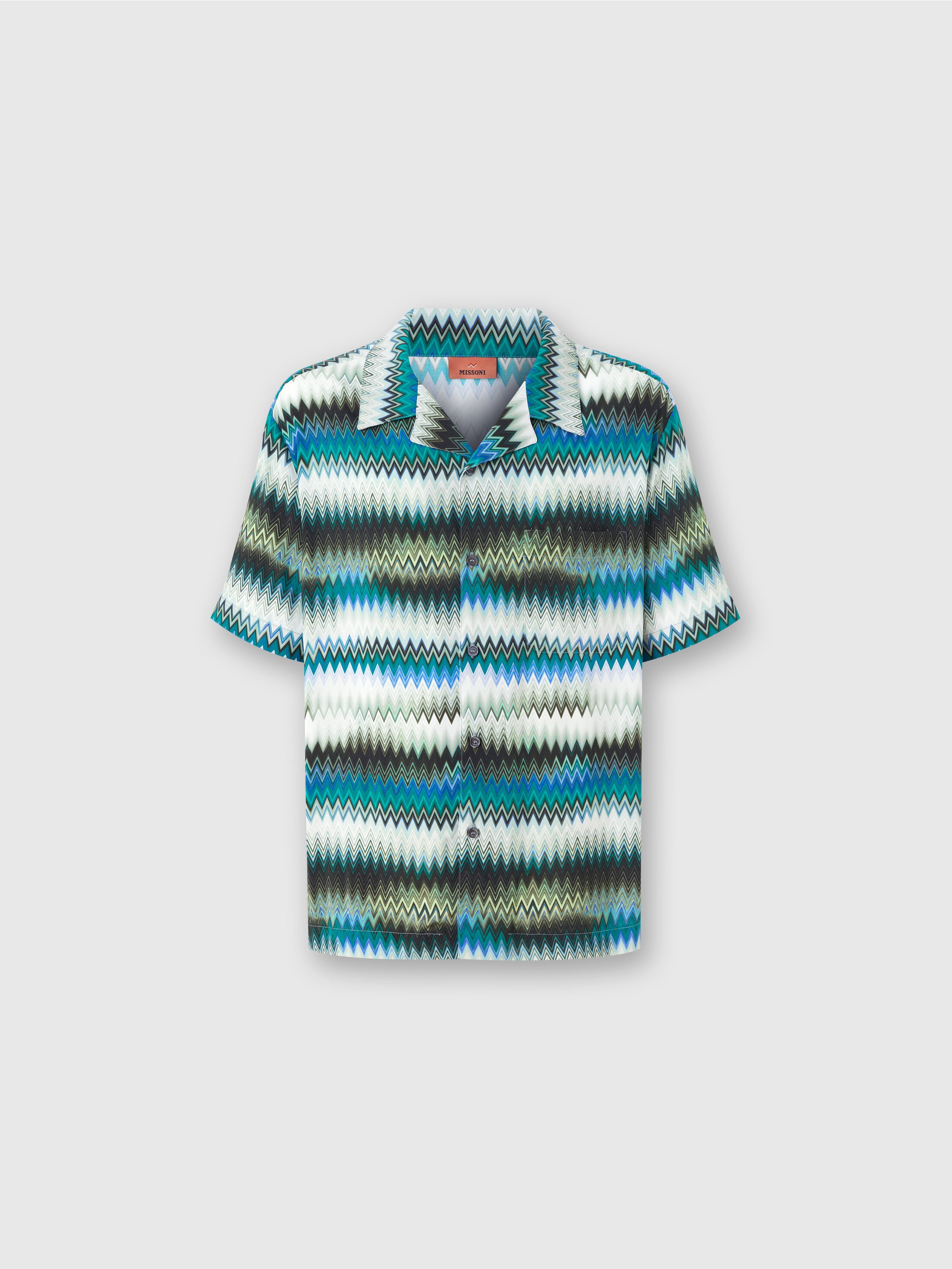 Tシャツ・カットソー MISSONI Men T-shirt Blue US25SL02BK043Z S72JF MISSONI: T-shirt men - Blue | Missoni t-shirt US25SL02BK043Z