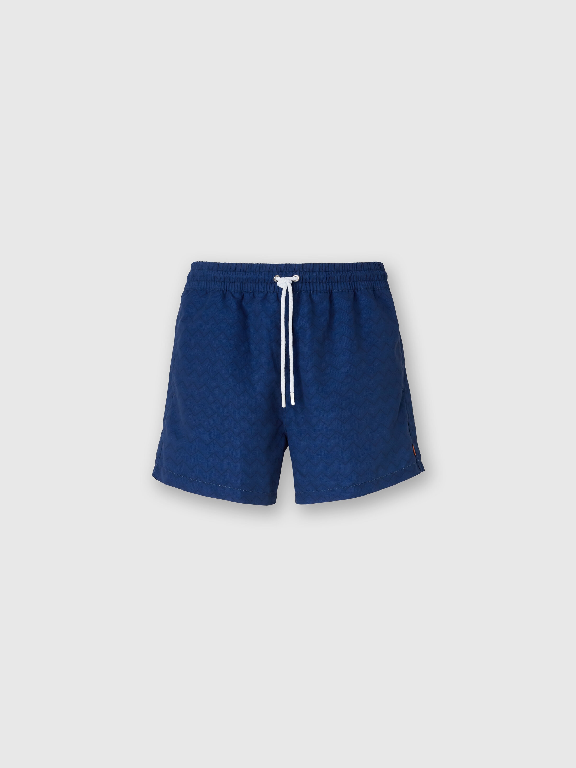 Tonal zigzag swim trunks Green | Missoni