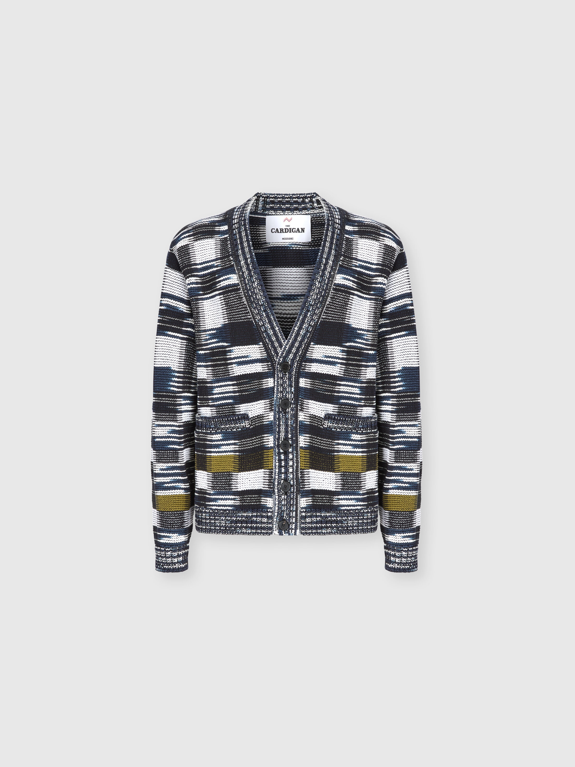 Missoni - Cardigan en coton mlang motif carreaux Homme Multicolore Taille 48 805 €