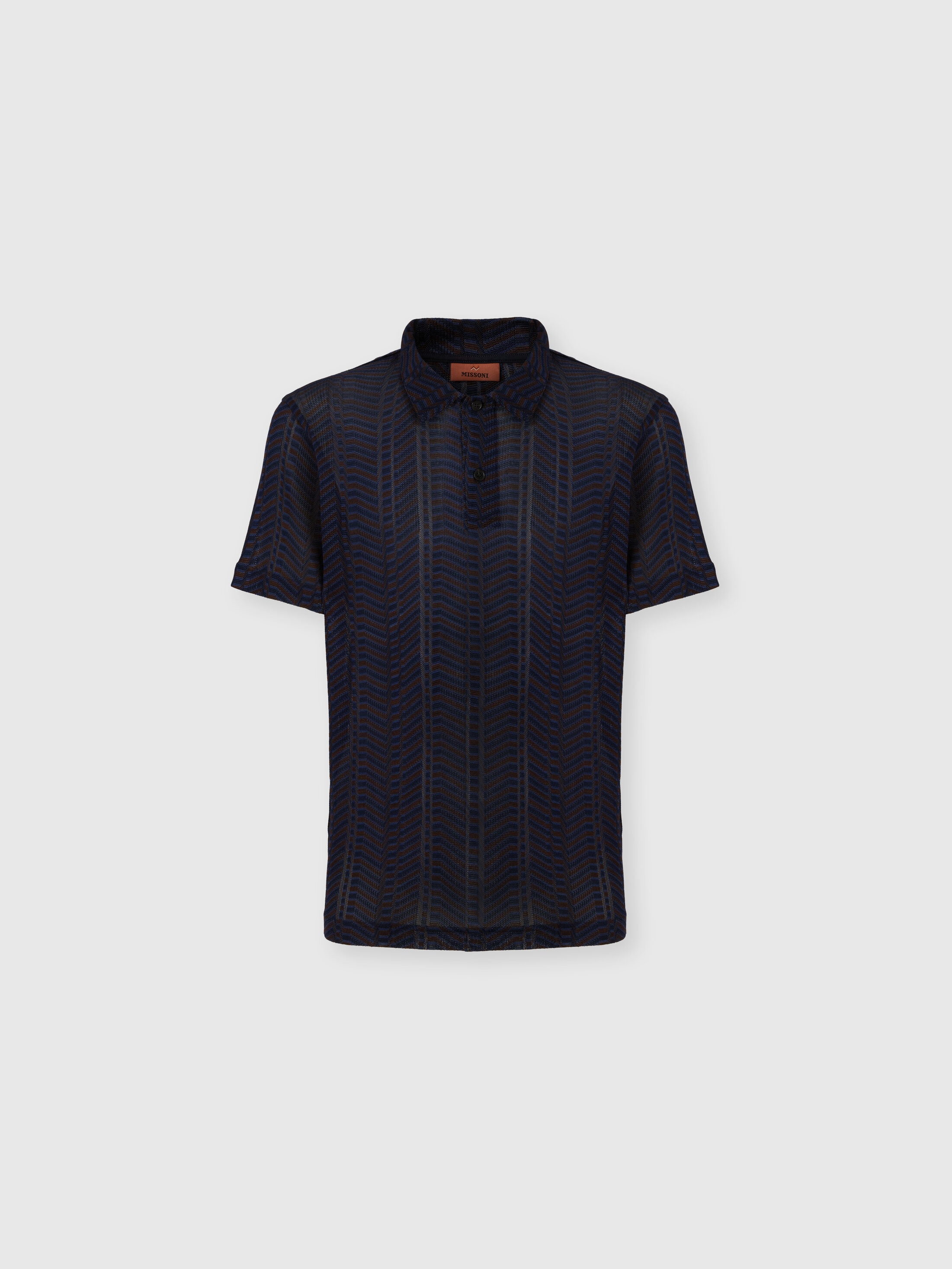 Missoni - Polo en viscose et coton motif grec Homme Multicolore Taille L 520 €
