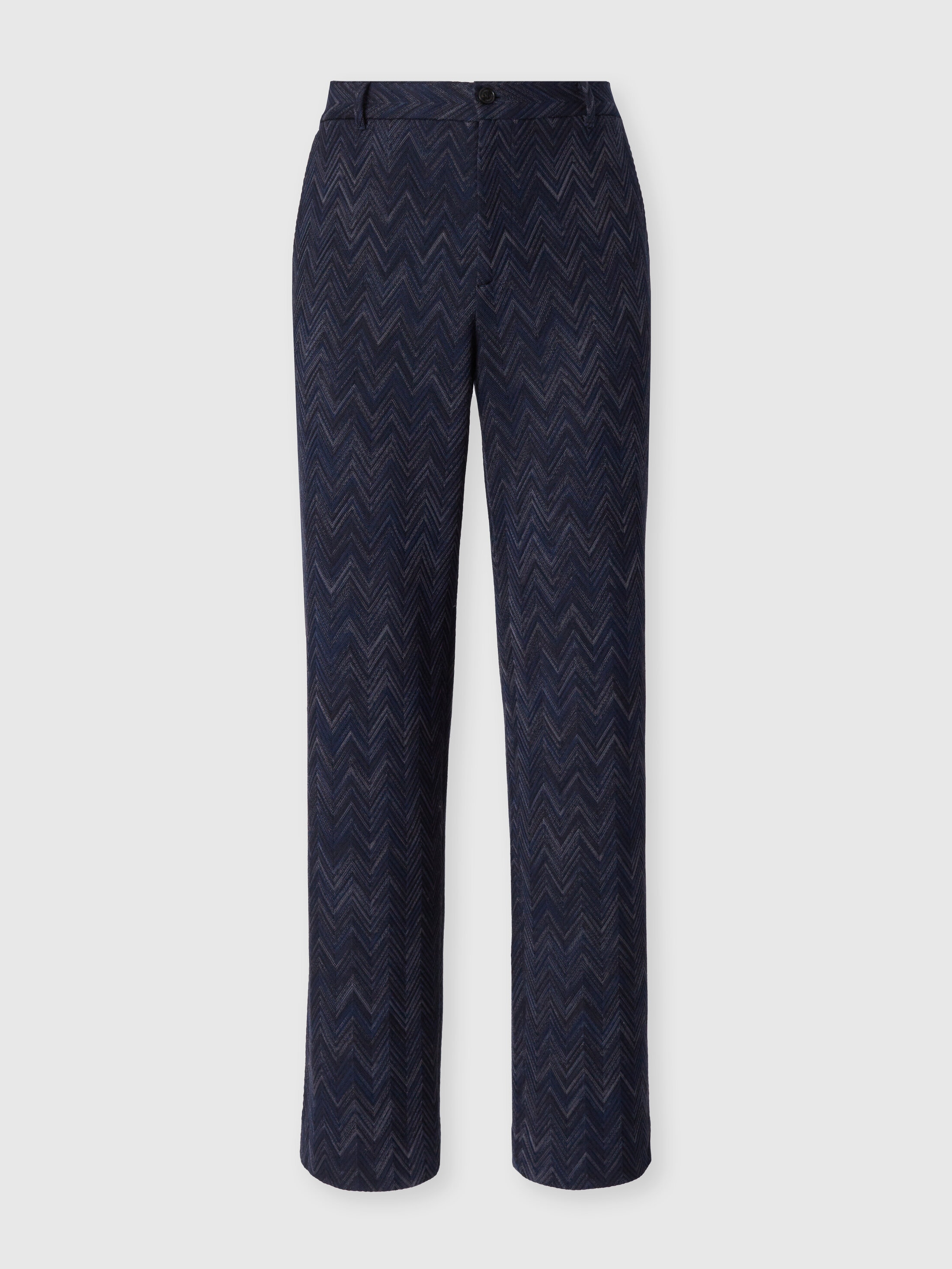 Missoni - Pantalon en maille raye en laine et viscose Homme Multicolore Taille 48 1190 €