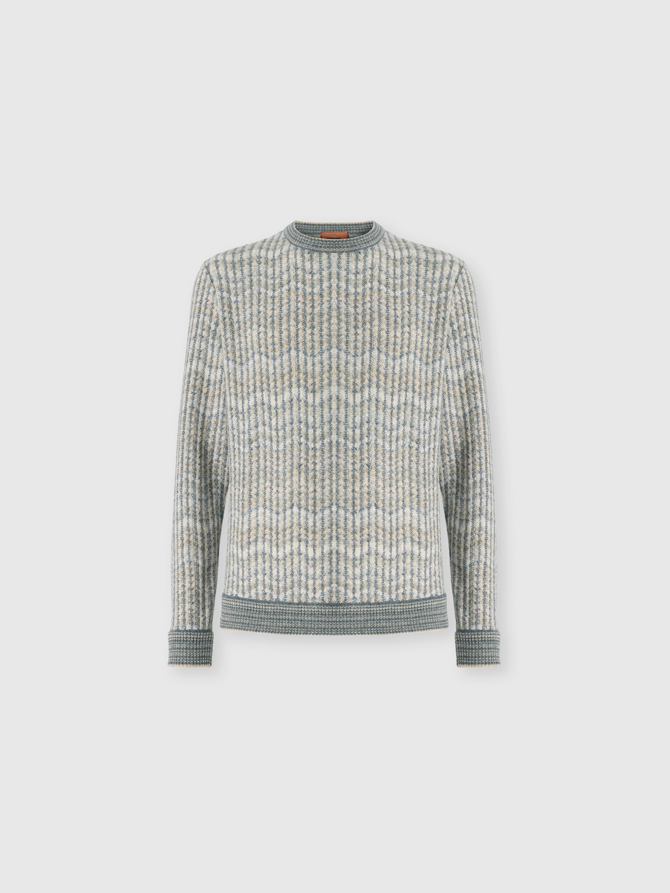 Missoni - Pull en cachemire et viscose zig zag Homme Beige Taille 50 1290 €