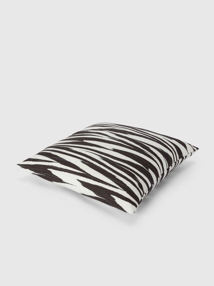 Atacama outdoor cushion 60x60 cm, Black & White - 1A4CU00738601