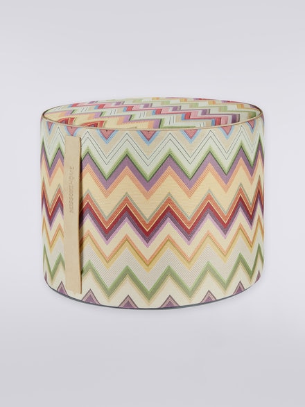 Pouf cylindrique Agadir 40x30 cm, Multicolore  - 8051275503040