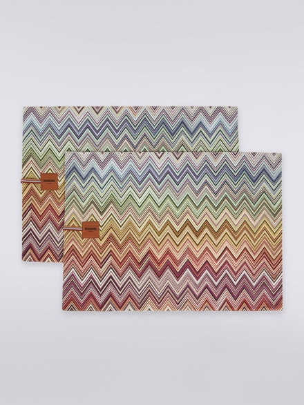 Pair of Andorra placemats 38x52 cm, Red  - 1A4TV00503156