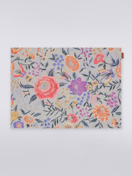 Pair of Papermat placemats 35x48 cm, Red  - 1A4TV00510156