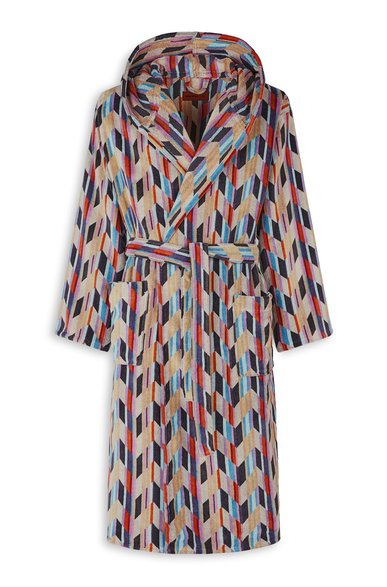Brody cotton terry bathrobe, Multicoloured  - 1B3AC99706149