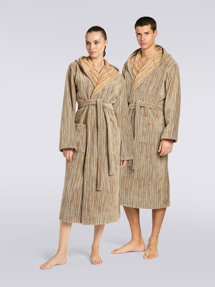 Billy terry cotton bathrobe, Multicoloured  - 1B3AC99709164