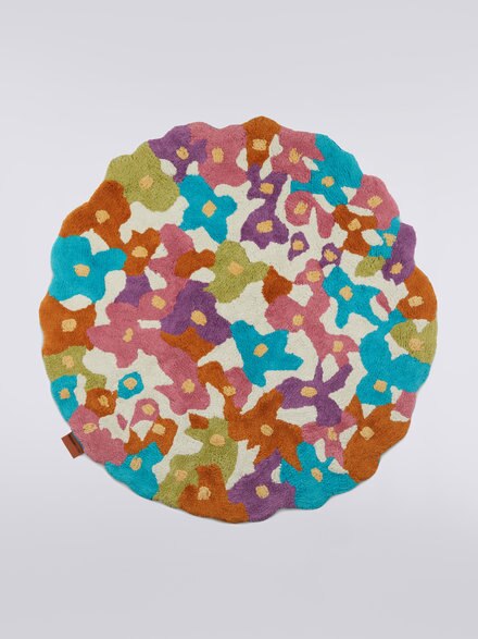 Blossom Bath Mat, Multicoloured  - 1B3SP99864100