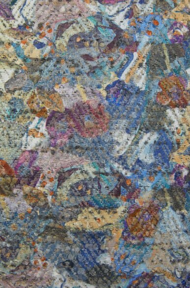 BOUGAINVILLE CUSHION, VIOLA MULTICOLOR - 1B4CU00756149