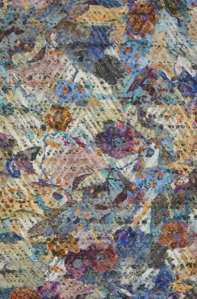 BOUGAINVILLE CUSHION, VIOLA MULTICOLOR - 1B4CU00757149