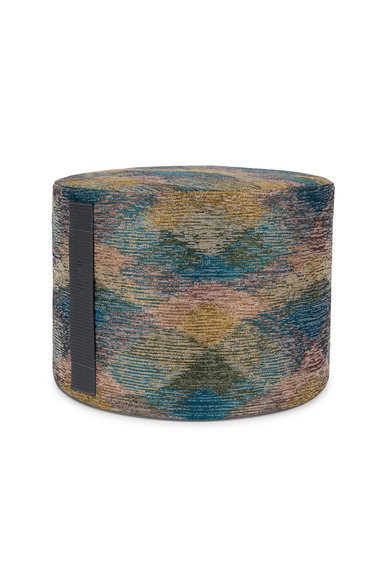 BANGKOK CYLINDER POUF, VIOLA MULTICOLOR - 1B4LV00004149