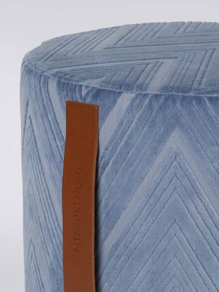 Basel cylindrical pouffe 40x30 cm, Multicoloured  - 1B4LV0001222