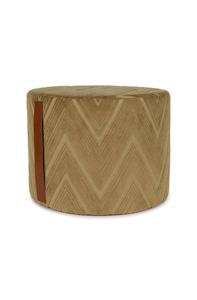 Basel cylindrical pouffe 40x30 cm, Multicoloured  - 1B4LV0001248