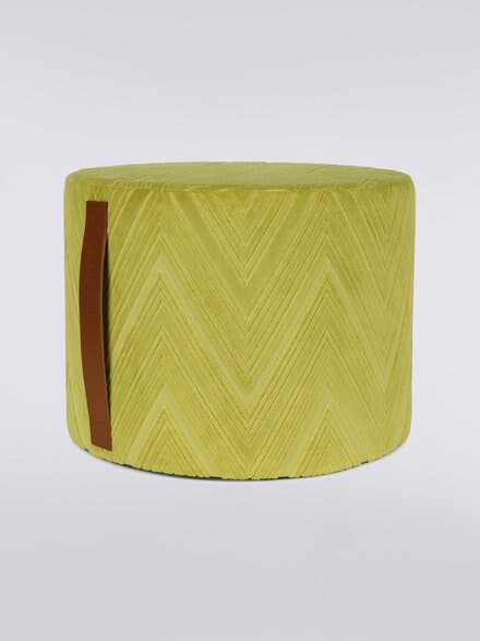 Basel cylindrical pouffe 40x30 cm, Gold - 1B4LV0001262