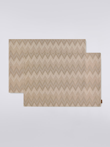 Pair of Brest placemats 38x52 cm, White  - 1B4TV00501481
