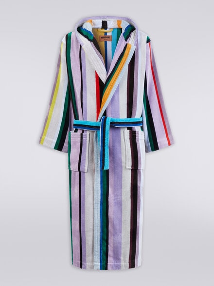 Chase Hooded Bathrobe, Multicoloured  - 1C3AC99755100